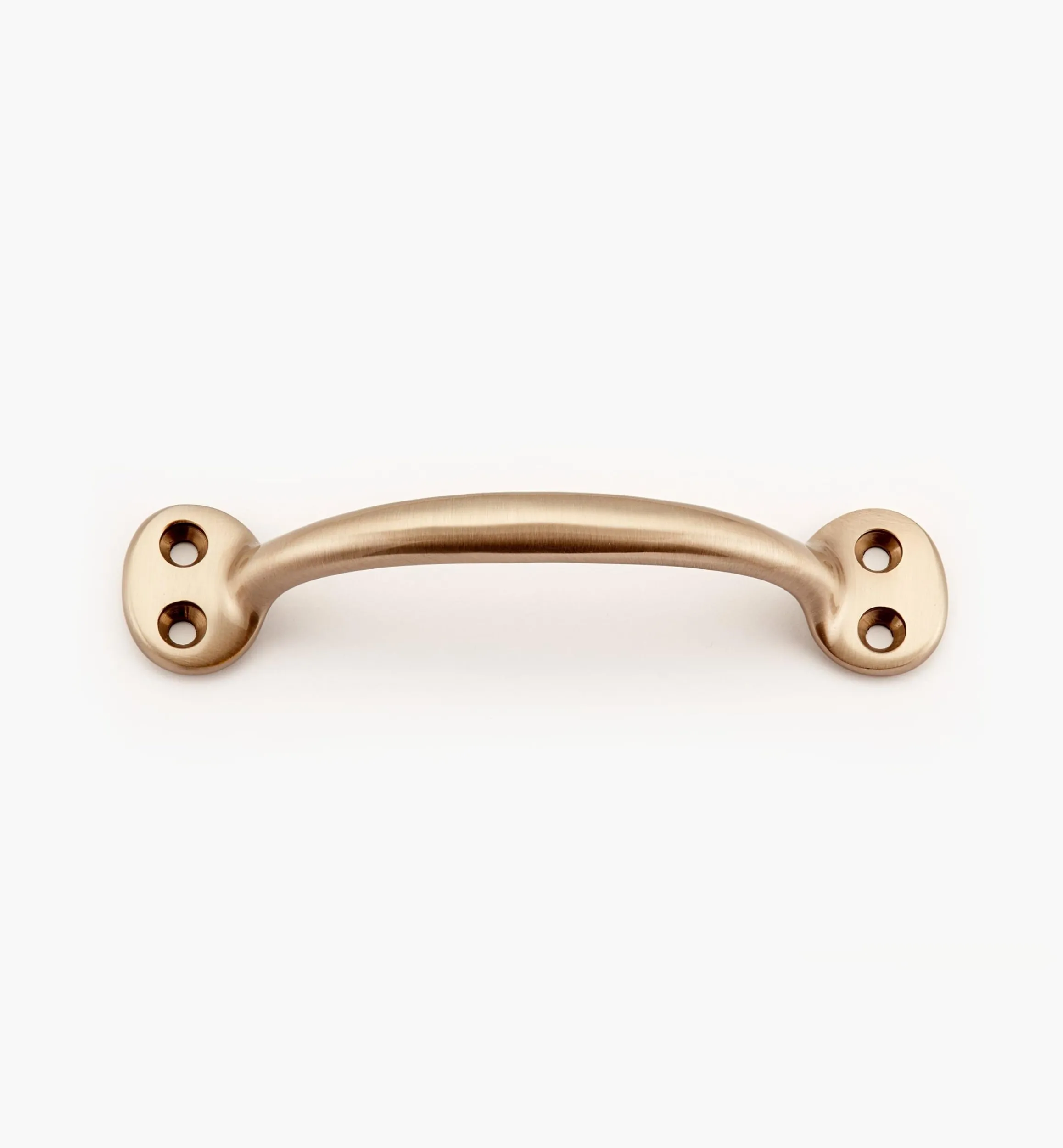 Lee Valley Handles>4 7/8" Cast Brass Oval-Post Utility Handle