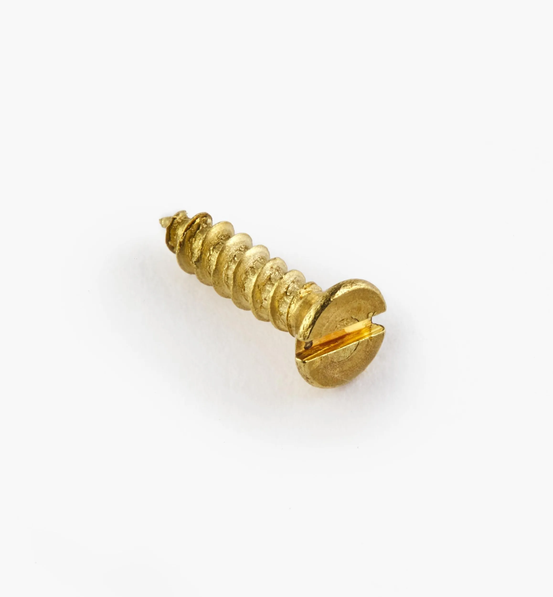 Lee Valley Screws>3/8" #2 Flat-Head Brass Screws