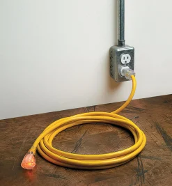 Lee Valley Power Cords & Bars>15' Heavy-Duty 12 Gauge Extension Cord
