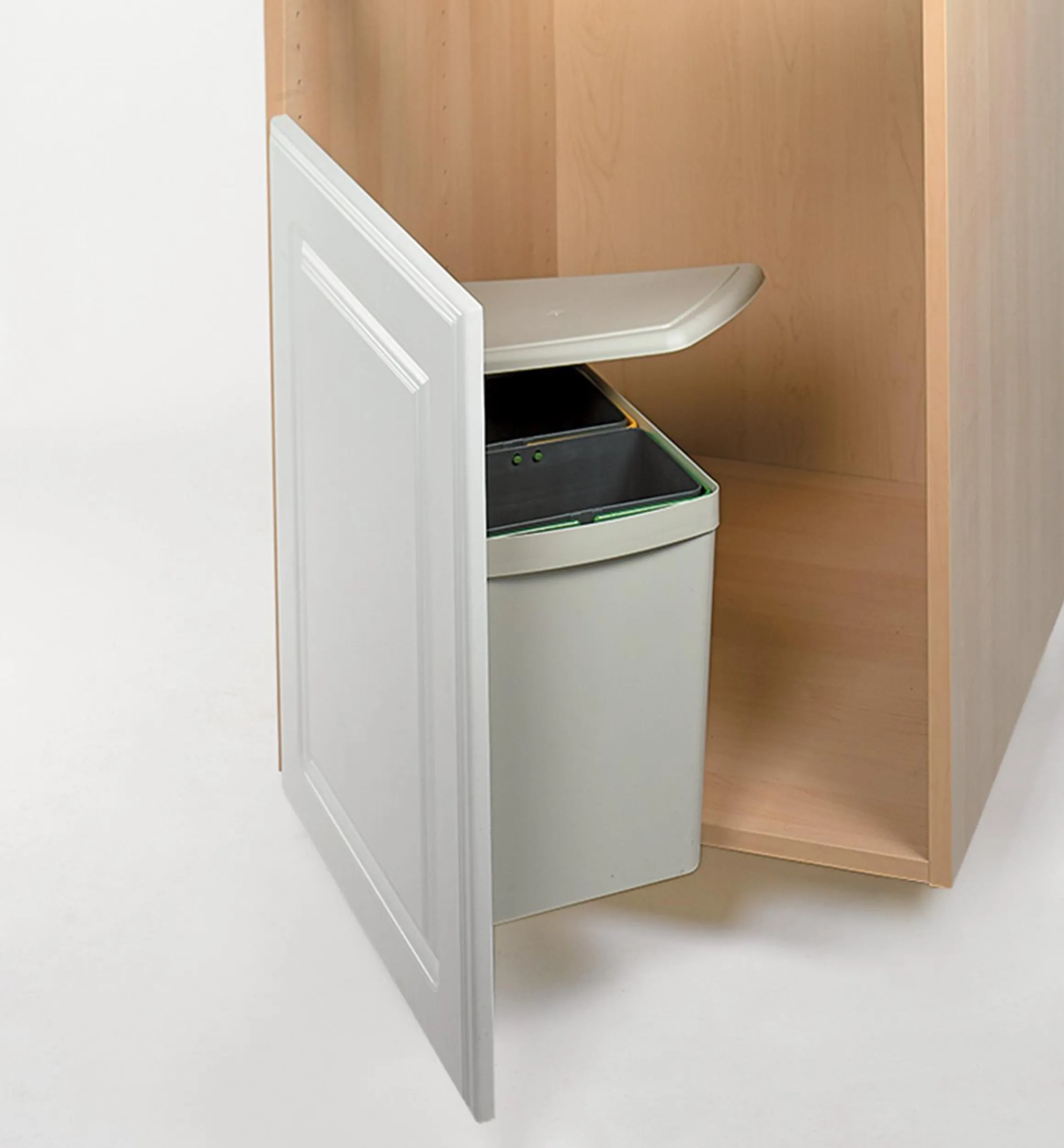 Lee Valley Composting|Composting>15 Litre Door-Mount Dual Waste Container