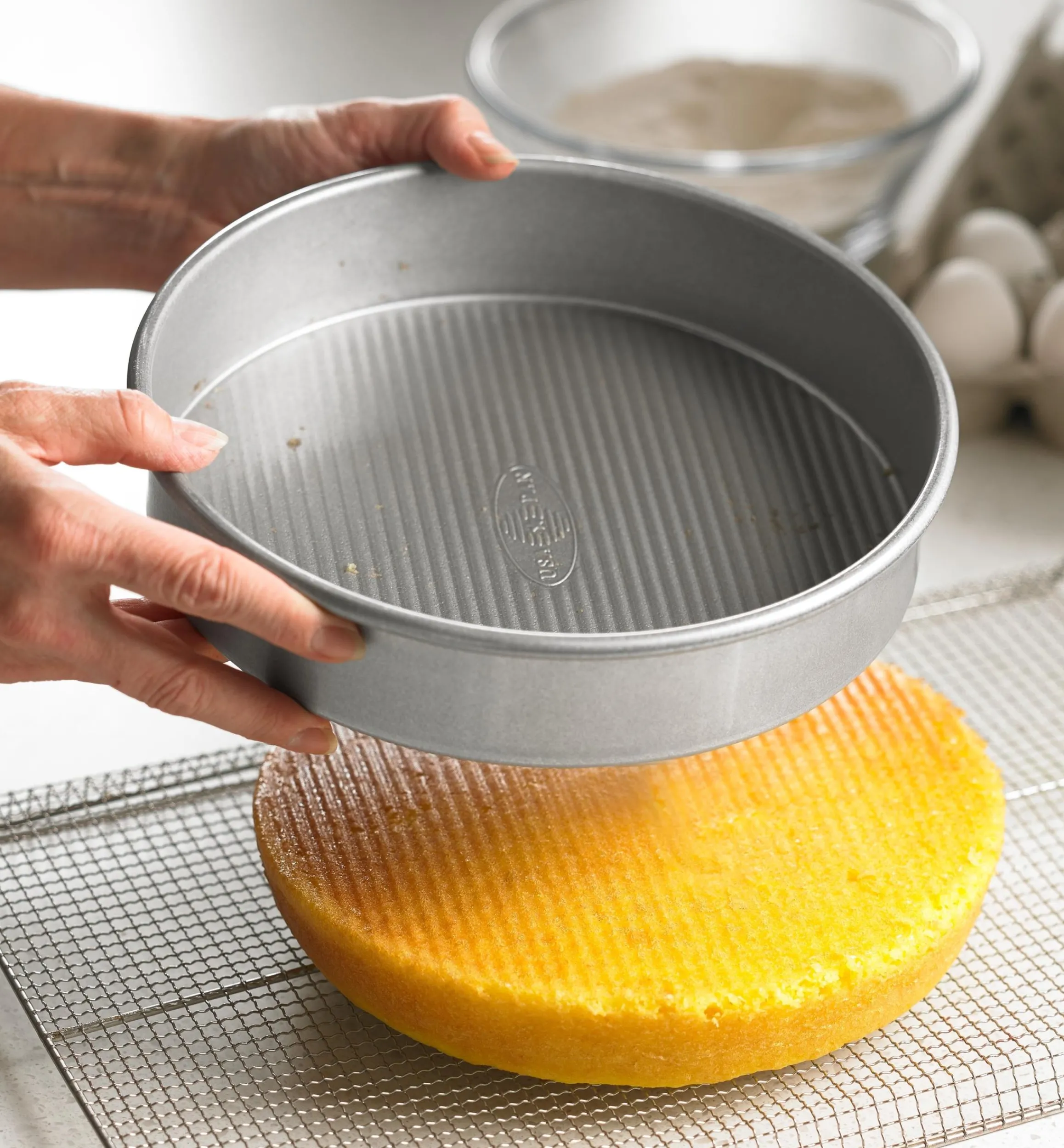 Lee Valley Bakeware>9" Round Cake Pan