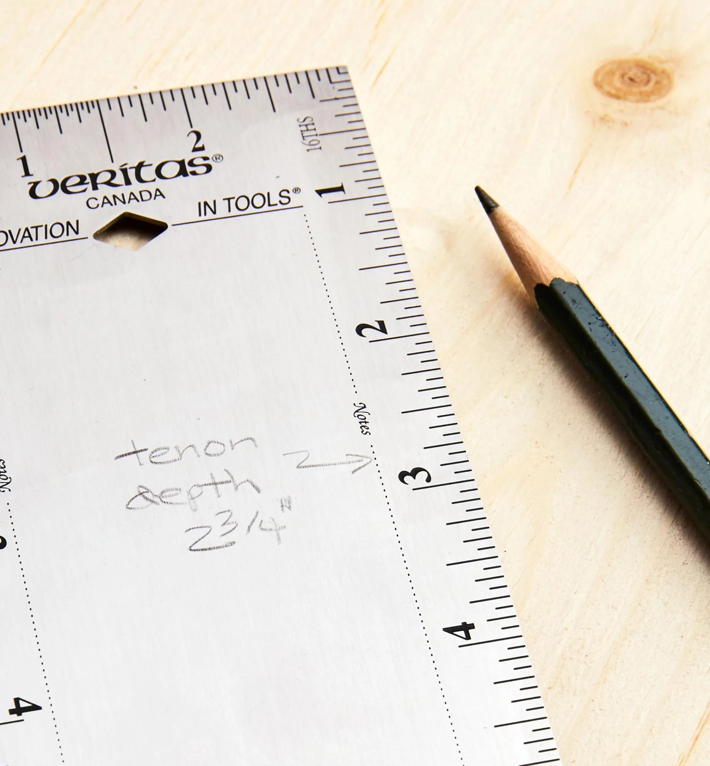 Lee Valley Marking & Measuring>10" Rule For Veritas Sliding Square