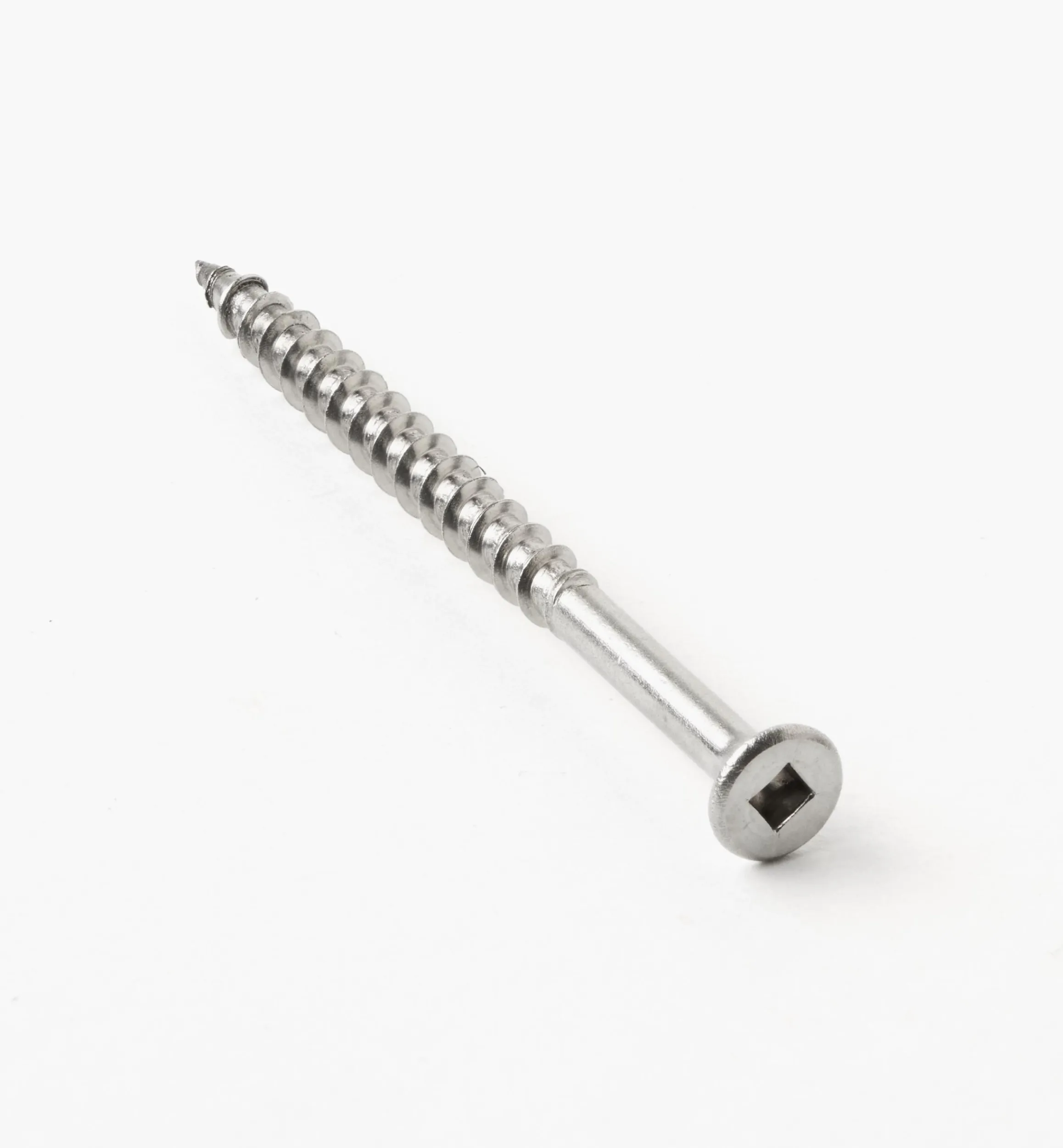 Lee Valley Screws>18-8 Stainless-Steel #10 Flat-Head Screws