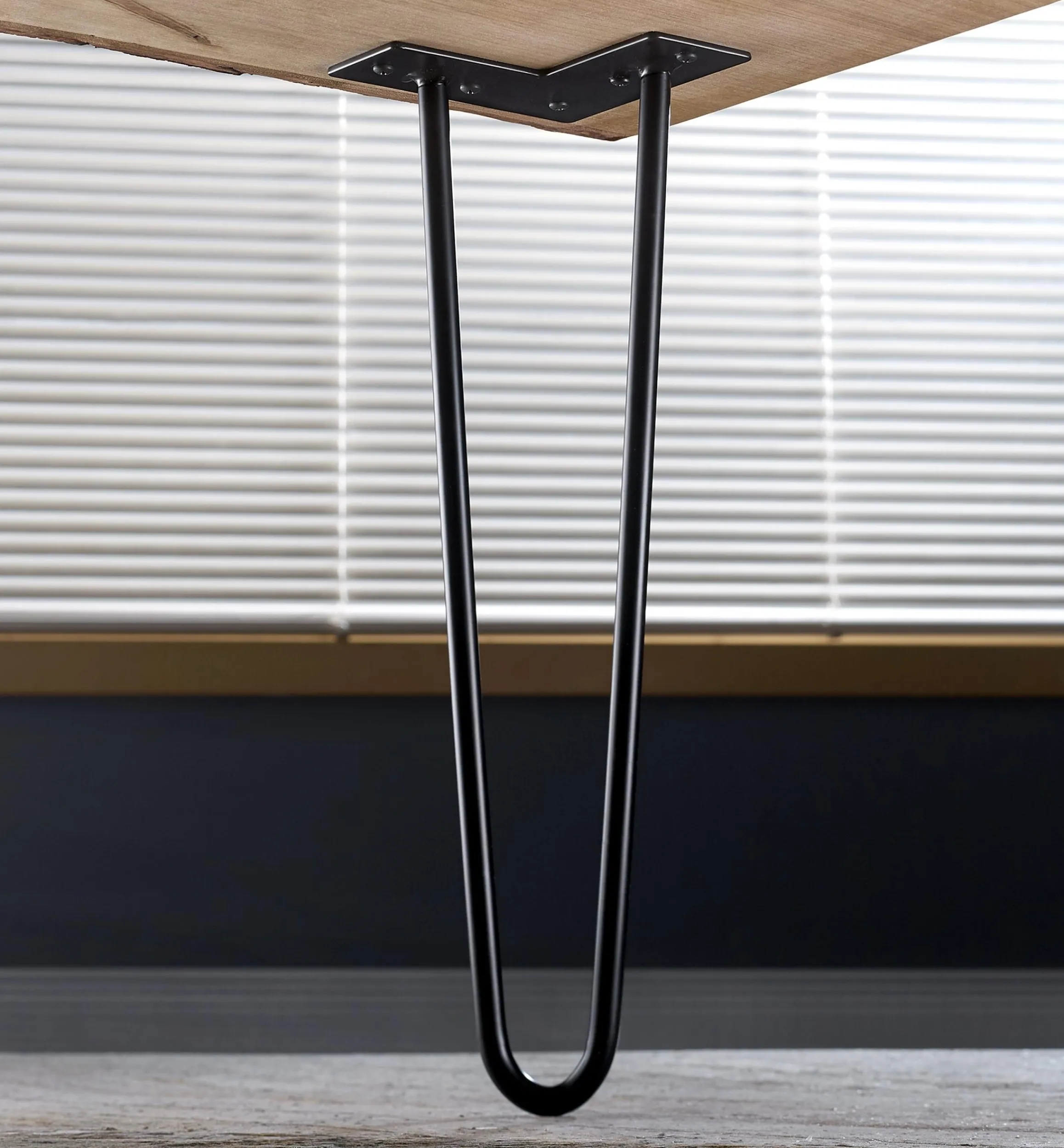 Lee Valley Table Hardware>16" Steel Hairpin Leg
