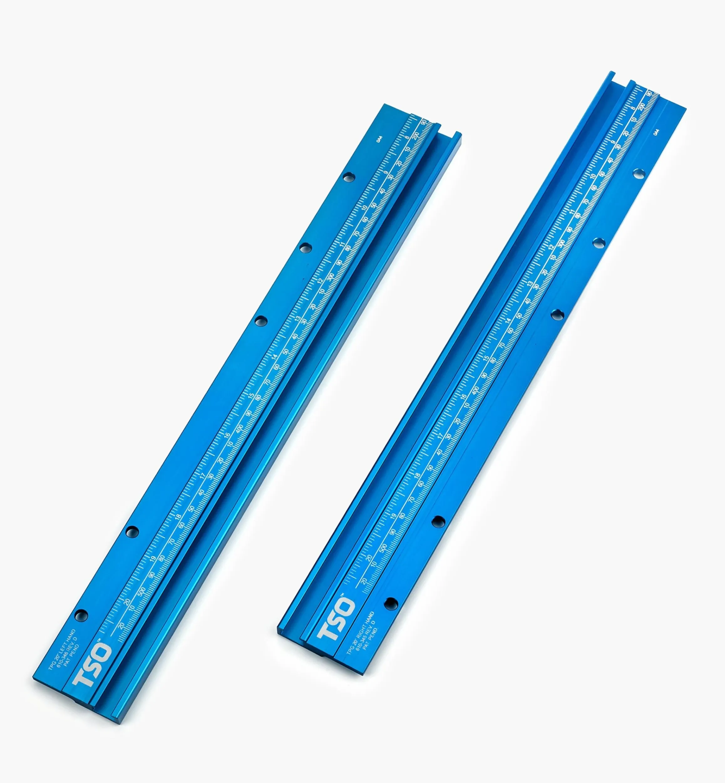 Lee Valley Power Tool Accessories>20" T-Tracks For TPG Parallel Guide System