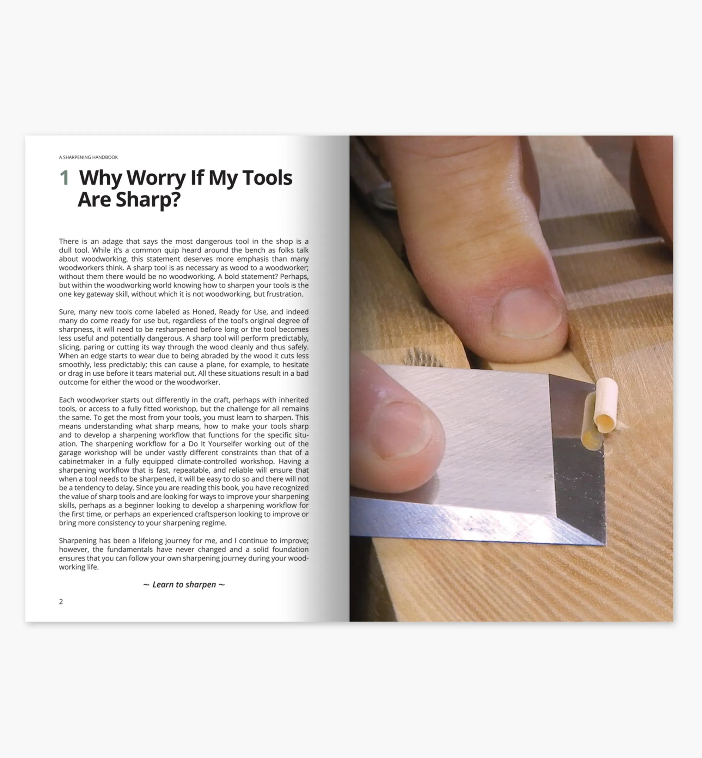 Lee Valley Sharpening>A Sharpening Handbook