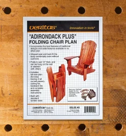 Lee Valley Plans>Adirondack Plus Folding Chair Plan