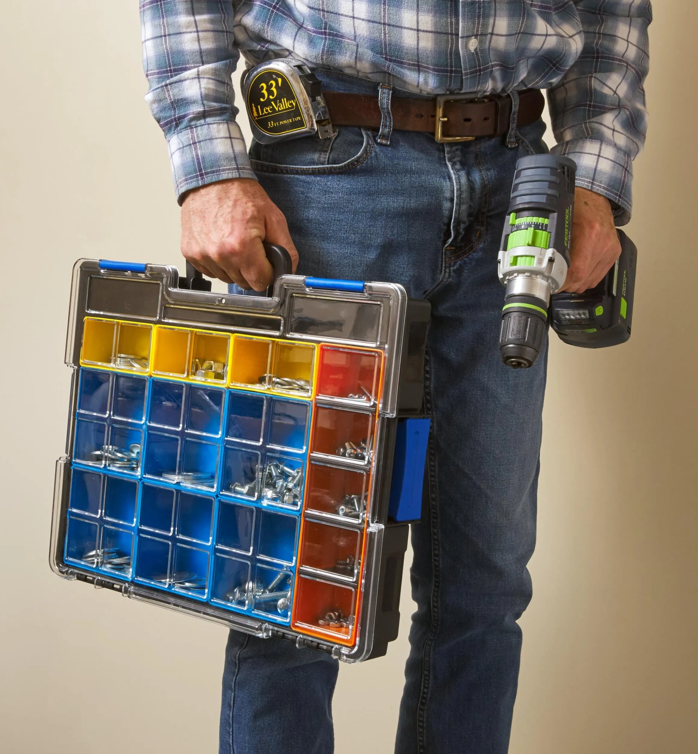 Lee Valley Storage Organization>Allit Pro 15-Compartment Modular Storage Case