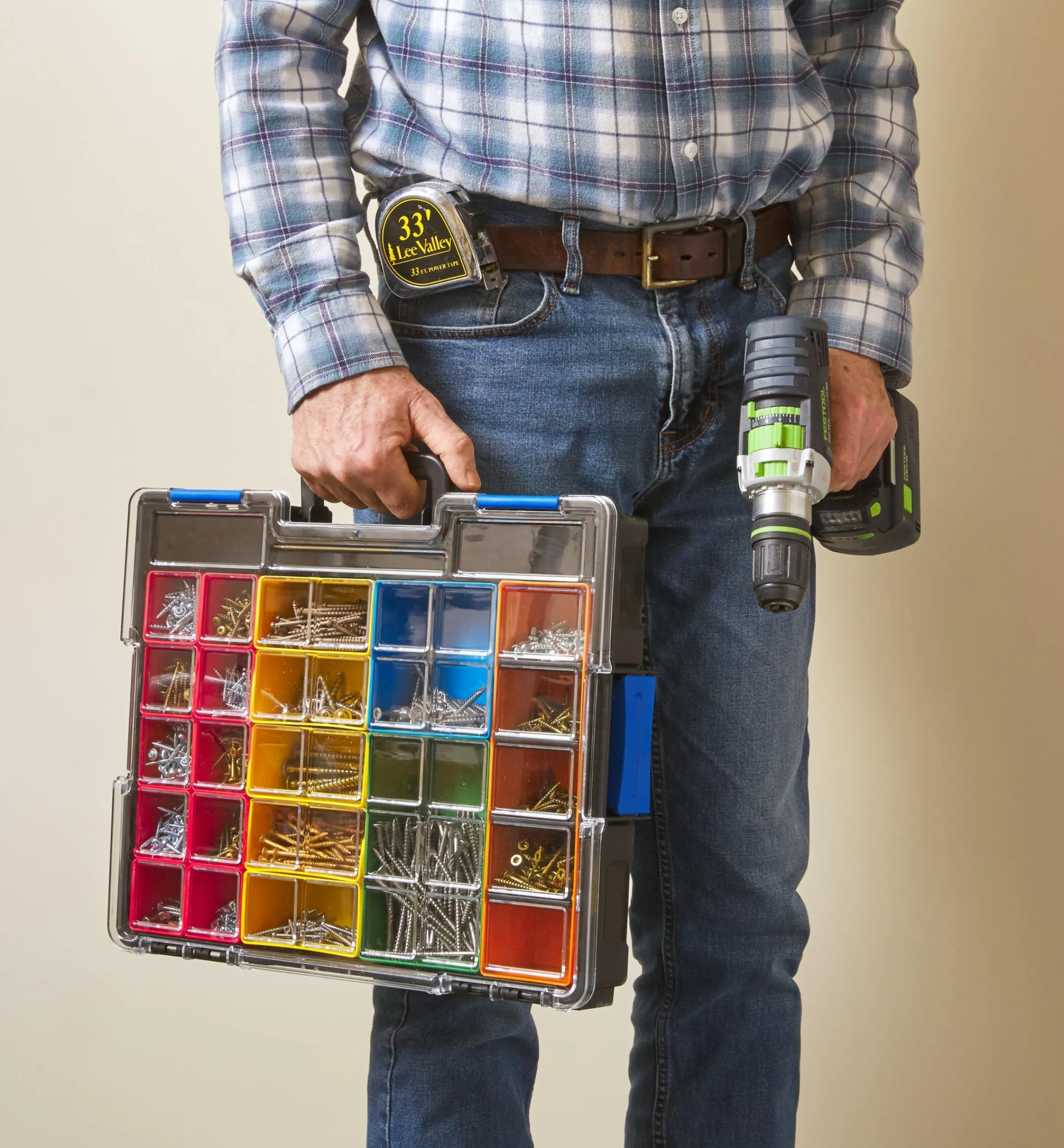 Lee Valley Storage Organization>Allit Pro 23-Compartment Modular Storage Case