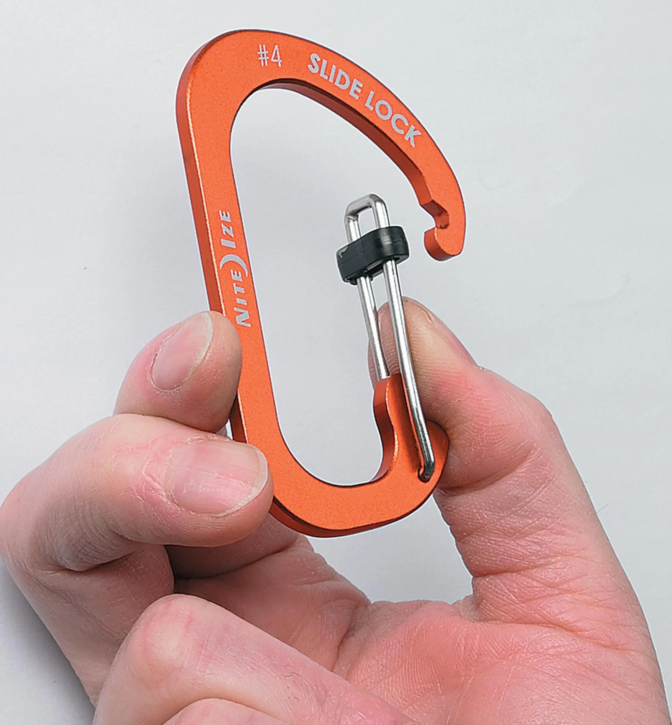Lee Valley Storage & Organization>Aluminum SlideLock Carabiners
