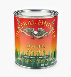 Lee Valley Supplies>Amber General Water-Based Dye Stain