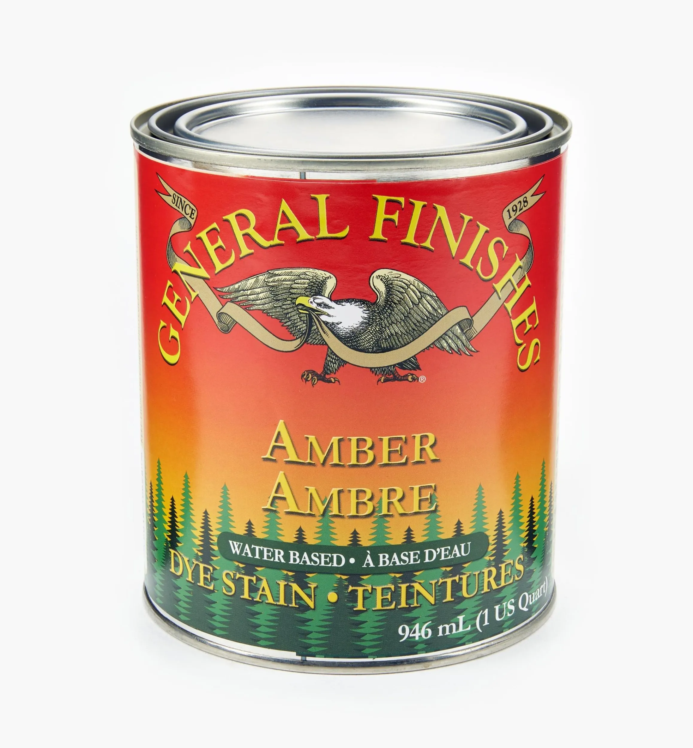 Lee Valley Supplies>Amber General Water-Based Dye Stain