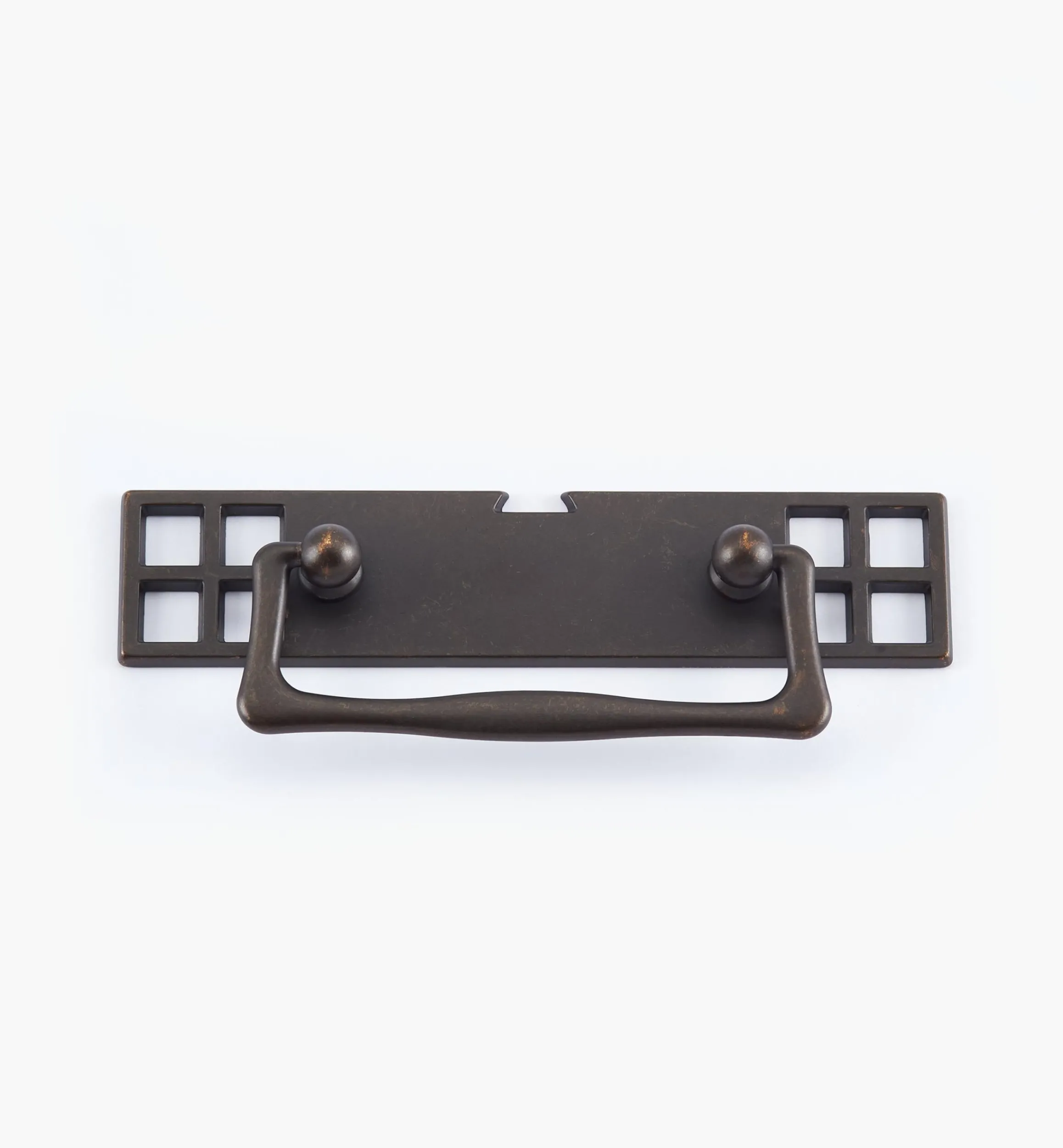 Lee Valley Handles>Arts And Crafts Handle With Backplate