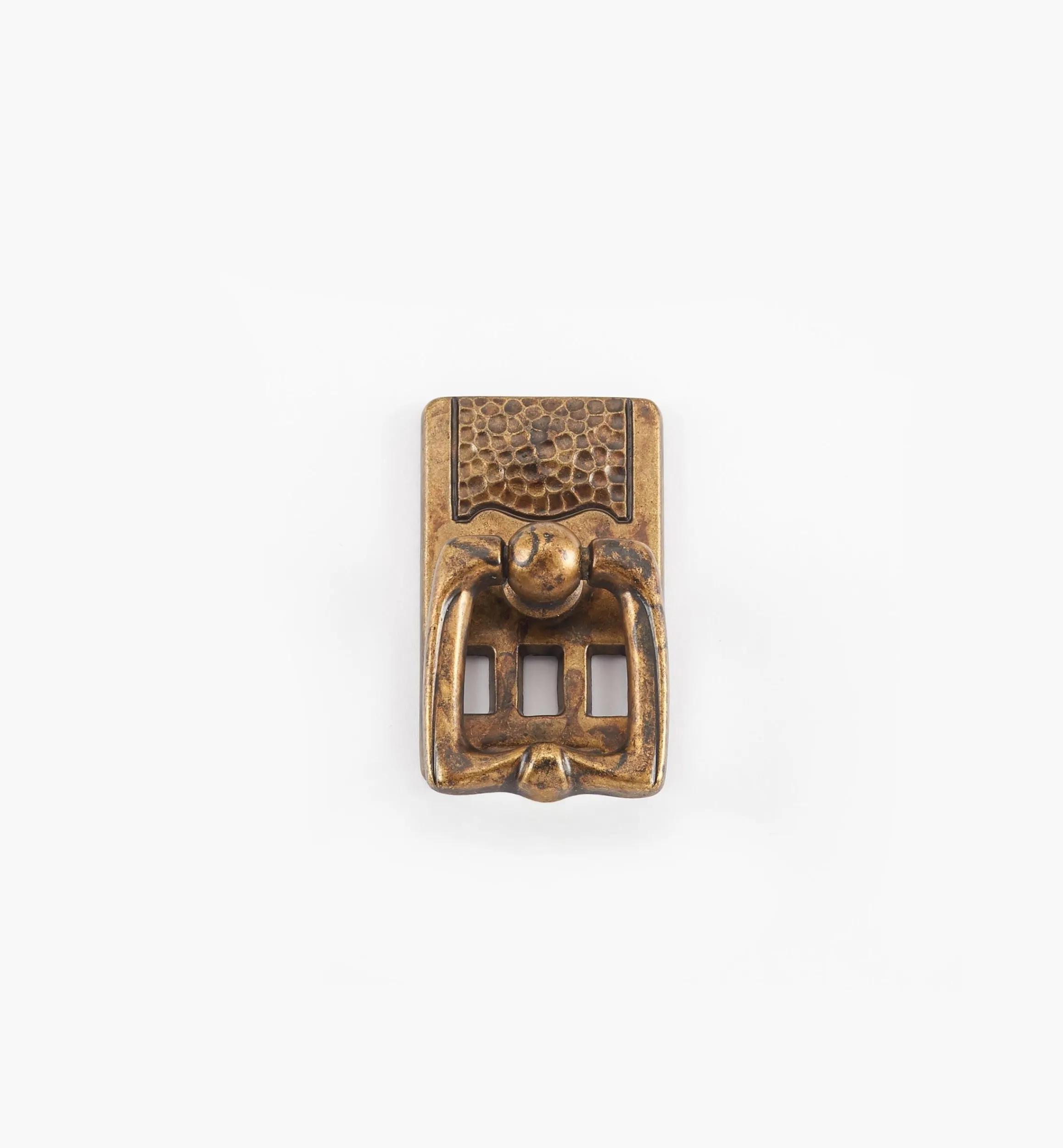 Lee Valley Pulls>Arts And Crafts II Escutcheons With Drop Pulls