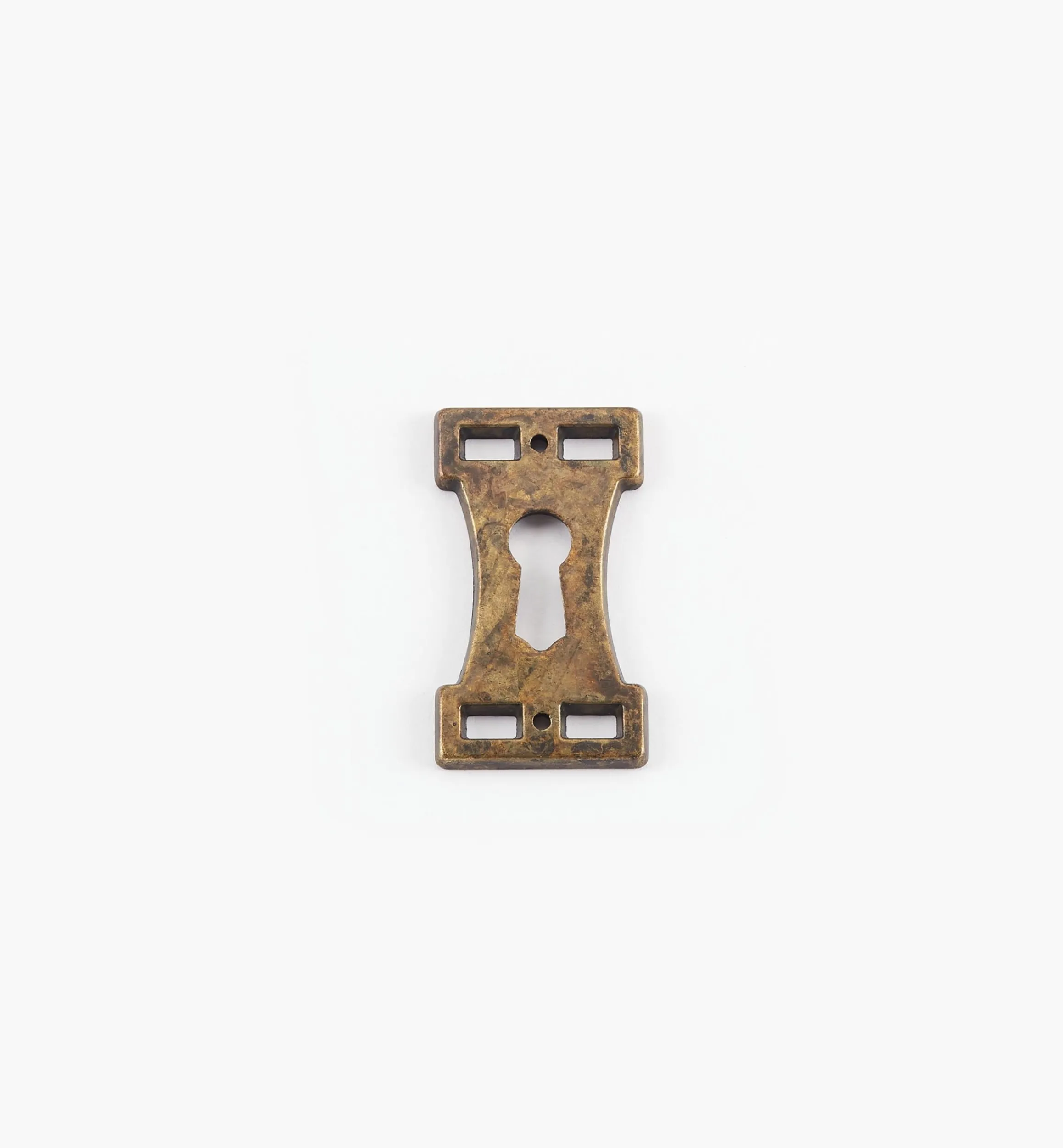 Lee Valley Escutcheons>Arts And Crafts Keyhole Escutcheon