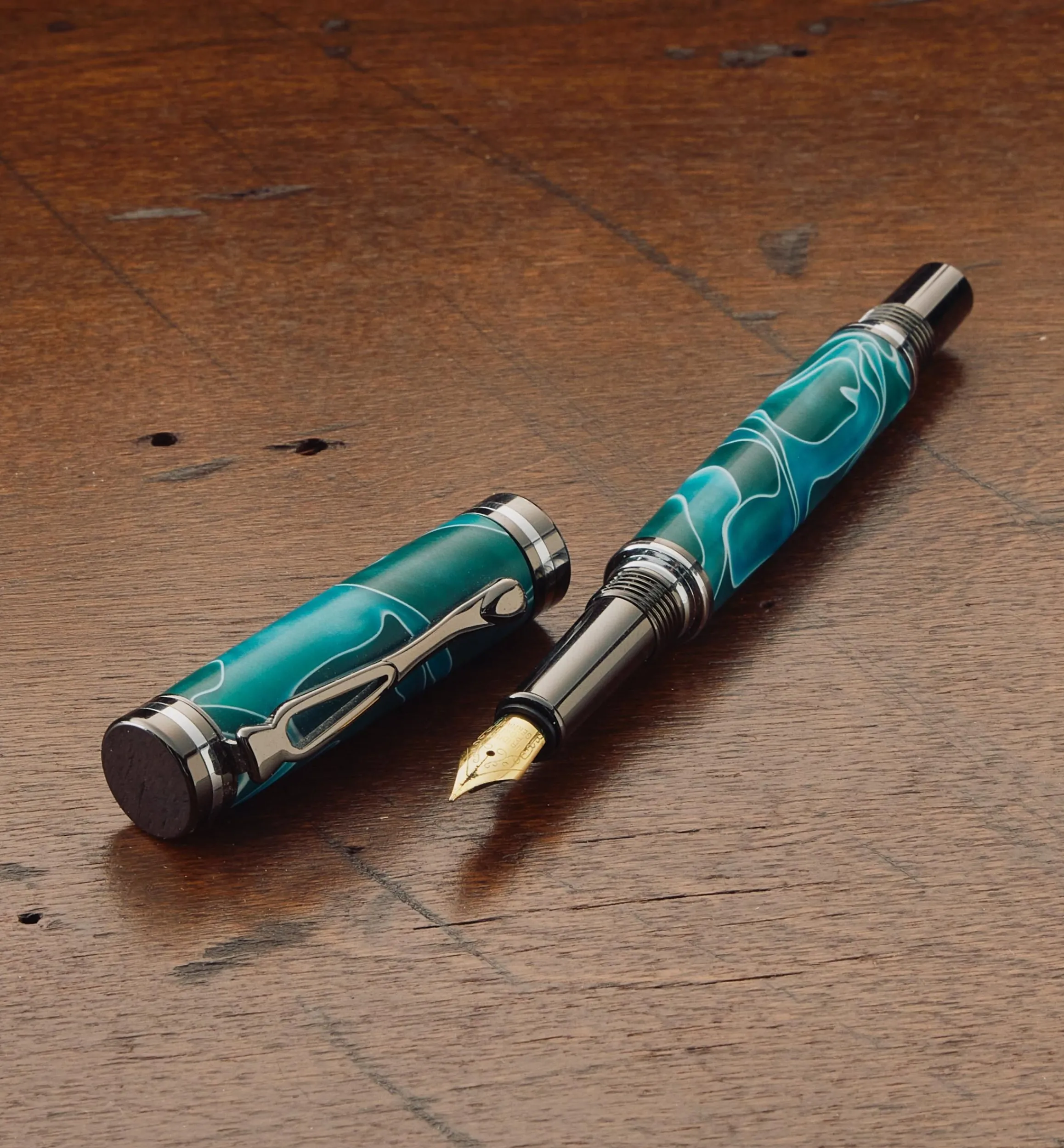 Lee Valley Project Supplies>Atracia Fountain Pen Hardware