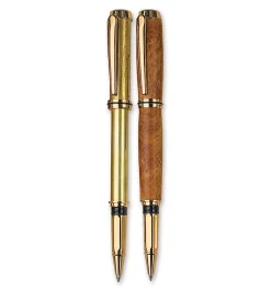 Lee Valley Project Supplies>Baron Rollerball Pen Starter Set