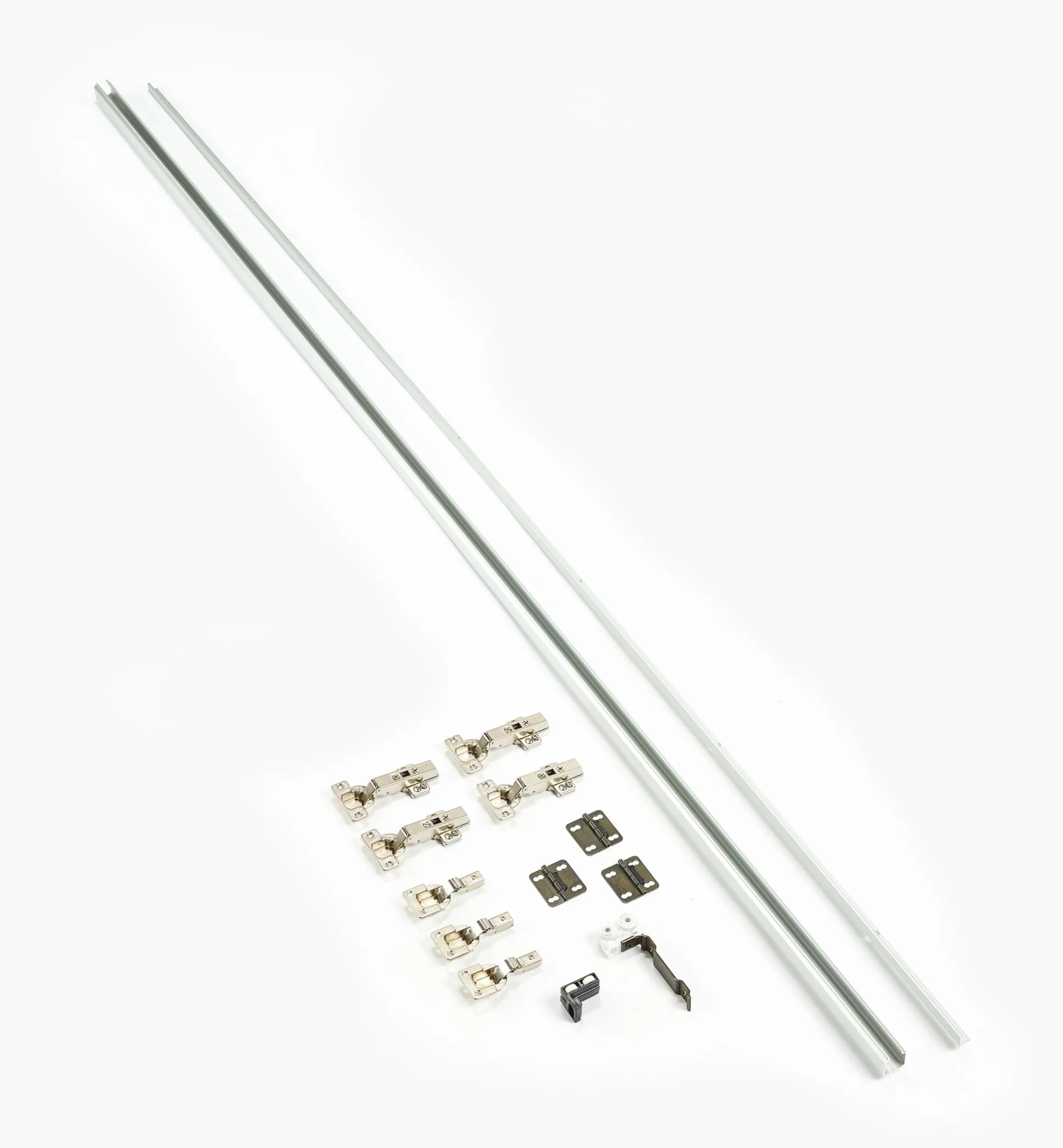 Lee Valley Architectural Hardware>Basic Bifold Cabinet Door Hardware