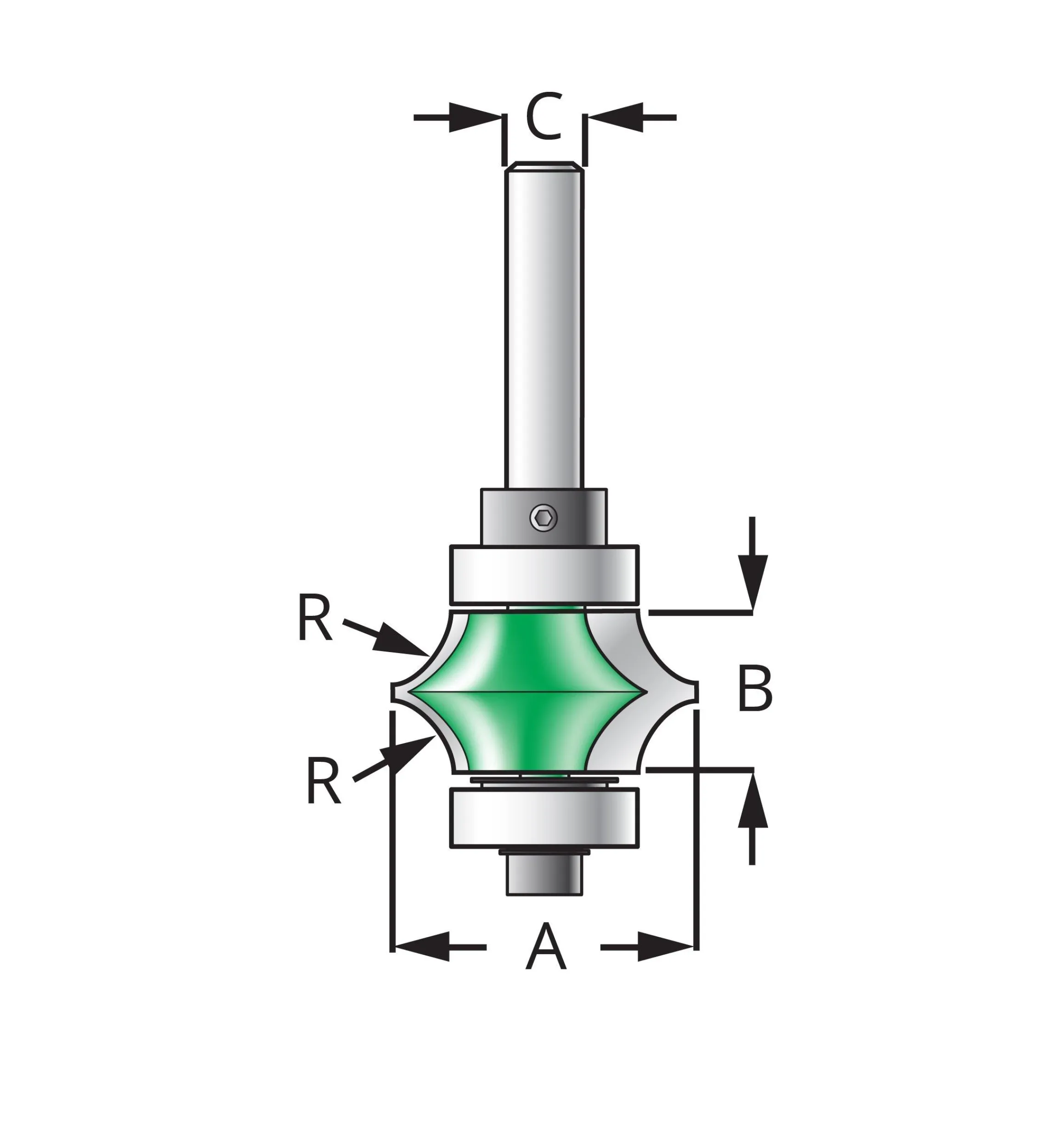Lee Valley Routing>Beading Bits