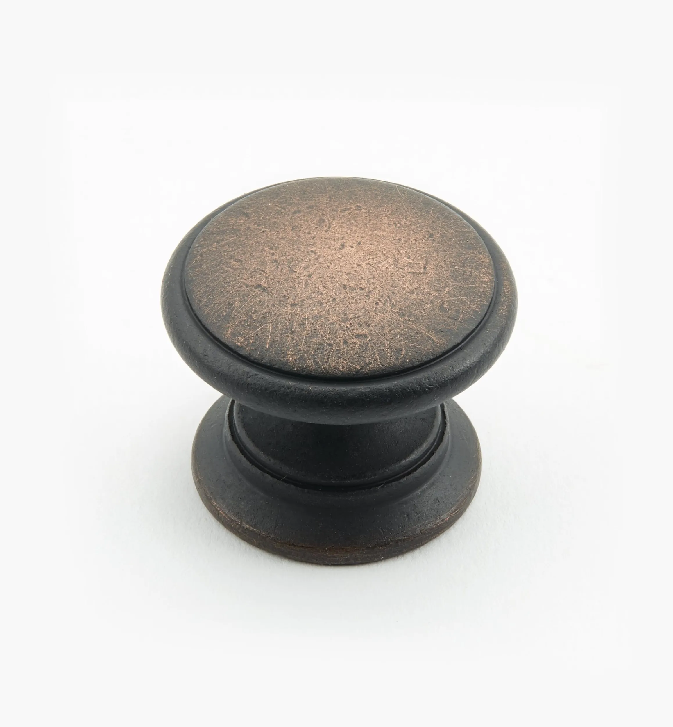 Lee Valley Knobs>Bevelled Brass Round Knobs