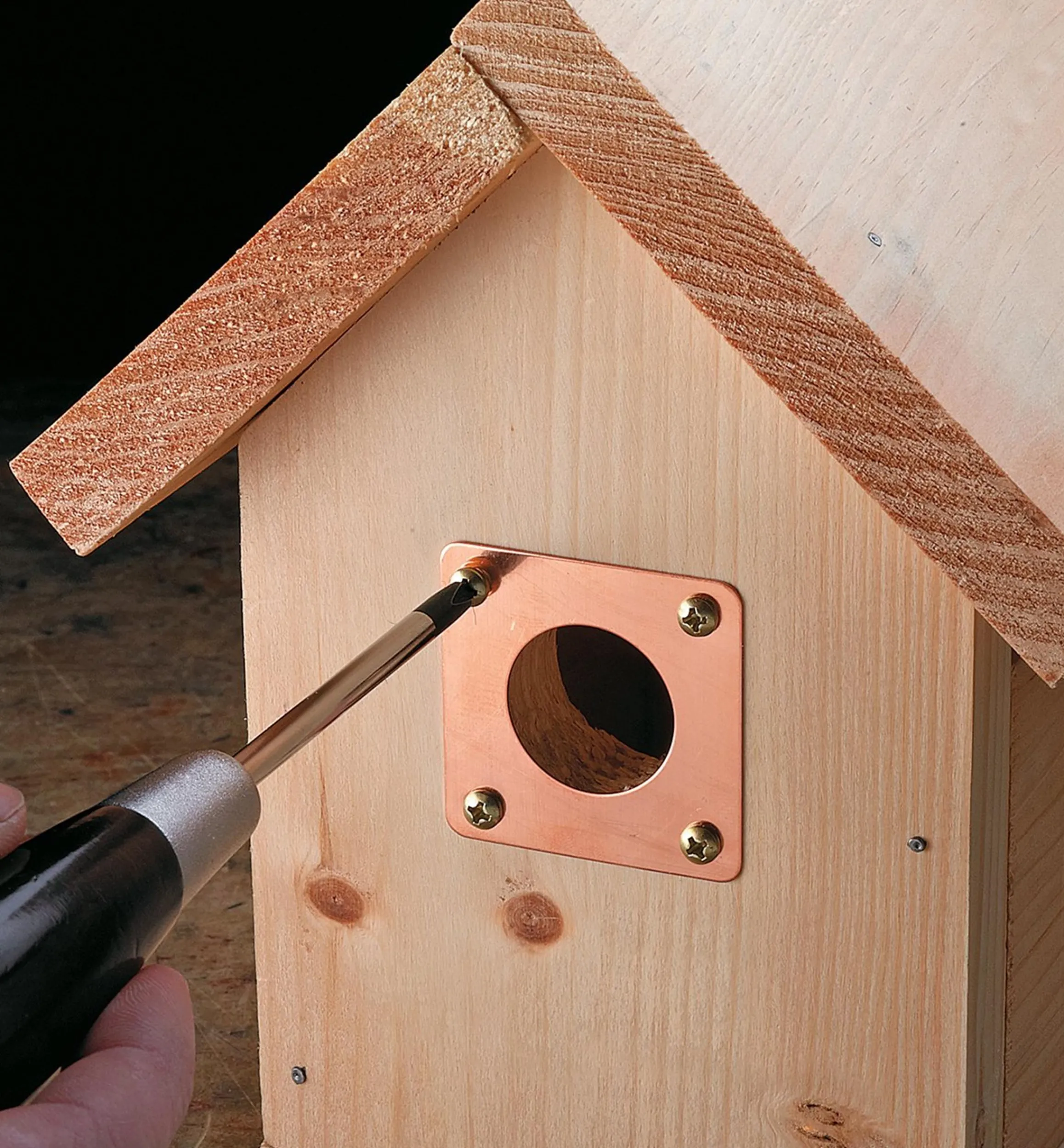 Lee Valley Habitats>Birdhouse Portal Protectors