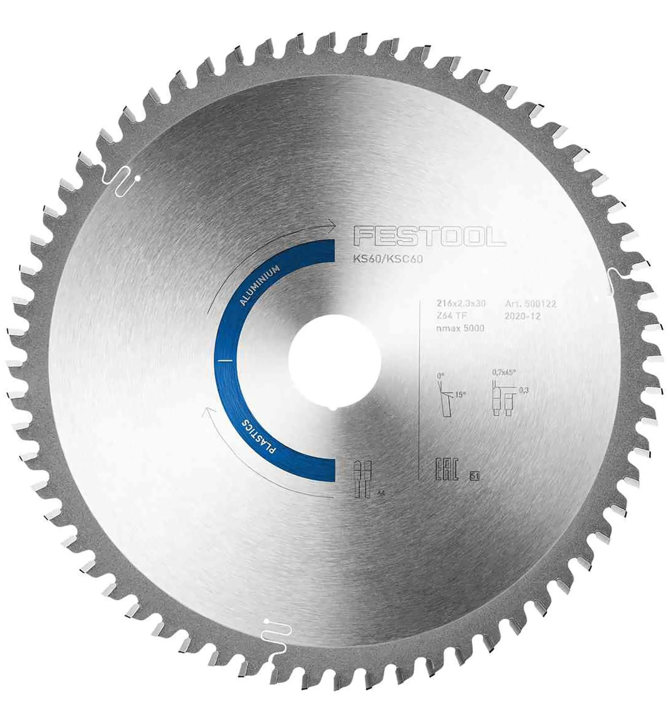 Lee Valley Power Tool Accessories>Blades For Festool Kapex KSC 60 Sliding Compound Miter Saw