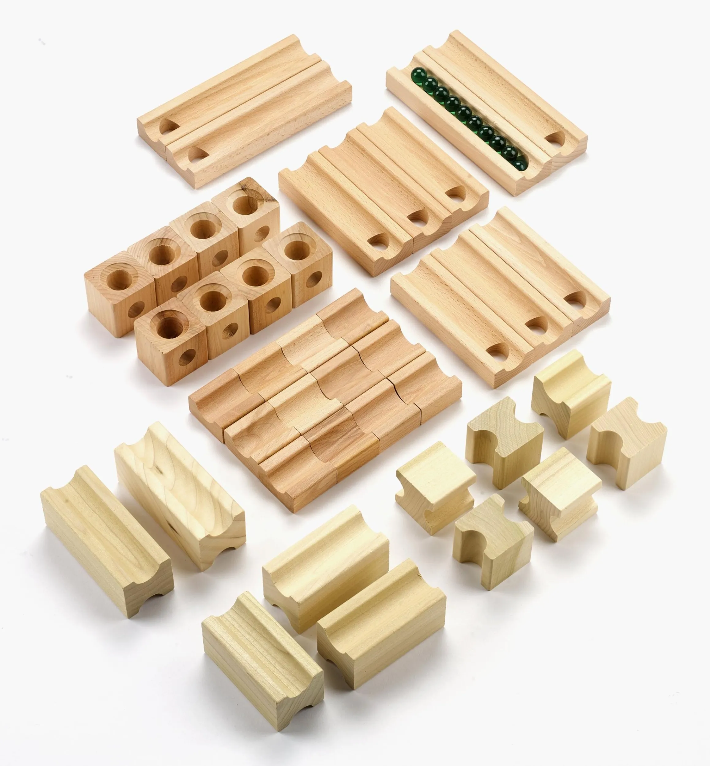 Lee Valley Toys & Games>Blocks & Marbles Set