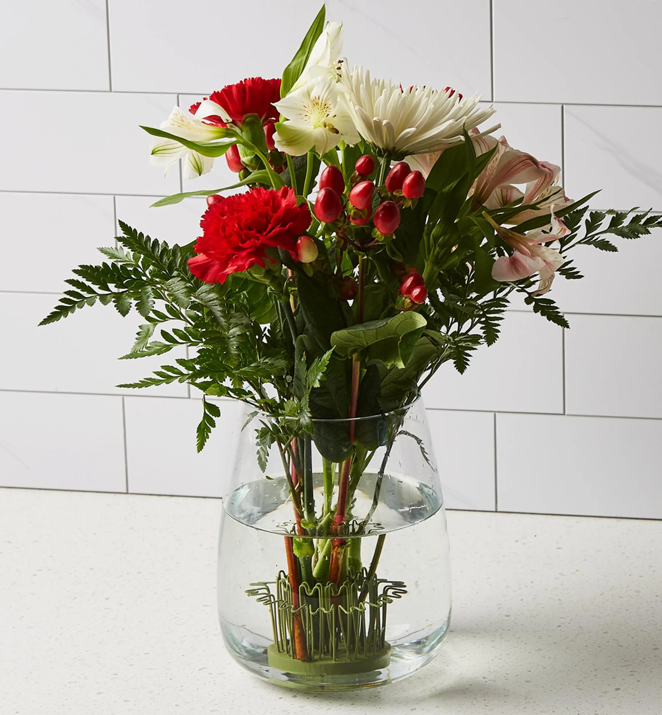 Lee Valley Indoor Gardening>Blue Ribbon Flower Holder