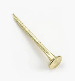Lee Valley Fasteners>Brass Canoe Tacks