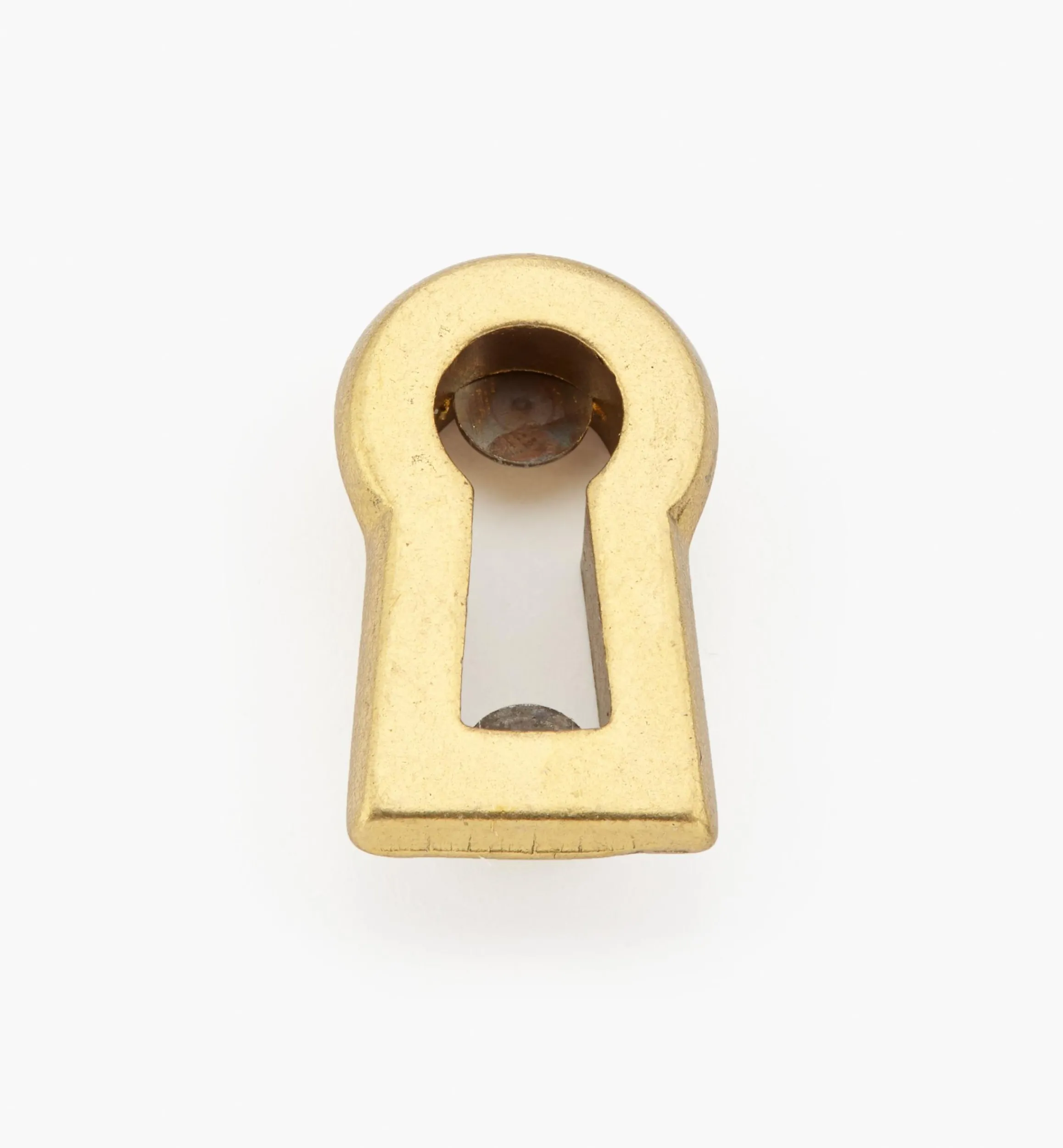 Lee Valley Escutcheons>Brass Flat Spline Escutcheon