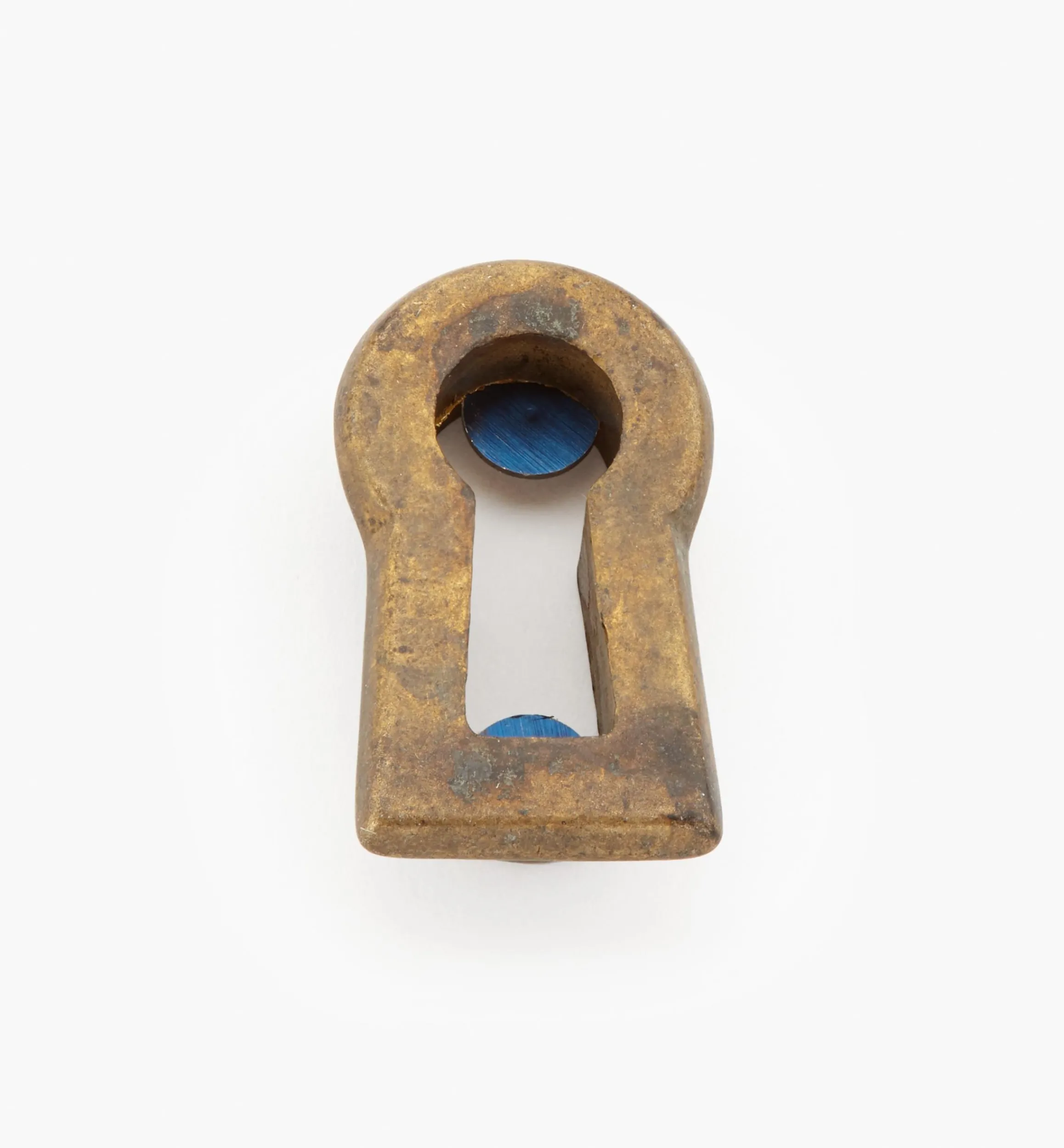 Lee Valley Escutcheons>Brass Flat Spline Escutcheon