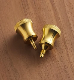 Lee Valley Planes>Brass Knobs For The Veritas Large Shoulder Plane