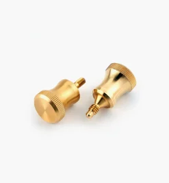 Lee Valley Planes>Brass Knobs For The Veritas Large Shoulder Plane