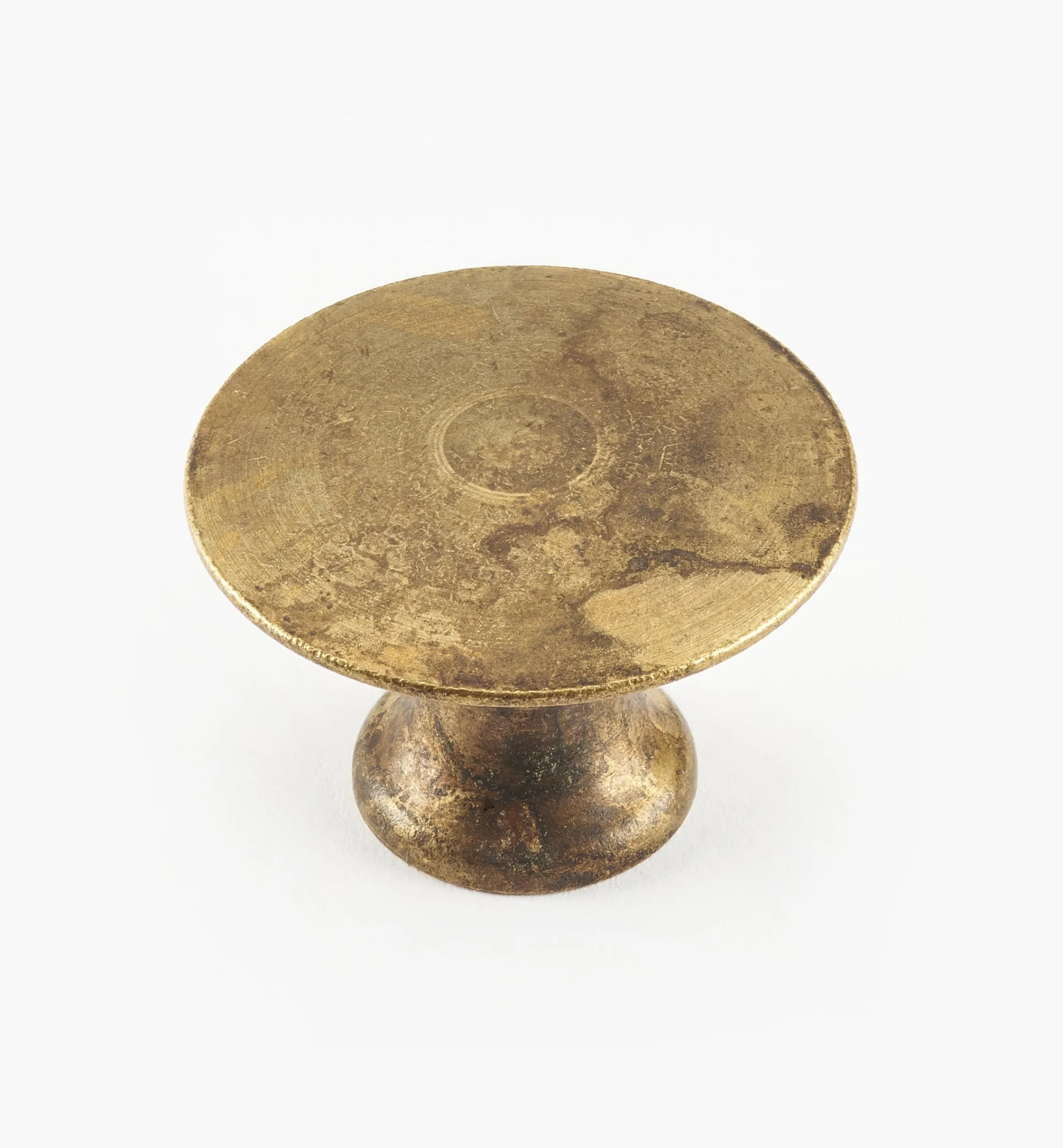 Lee Valley Knobs>Brass Plain Knobs