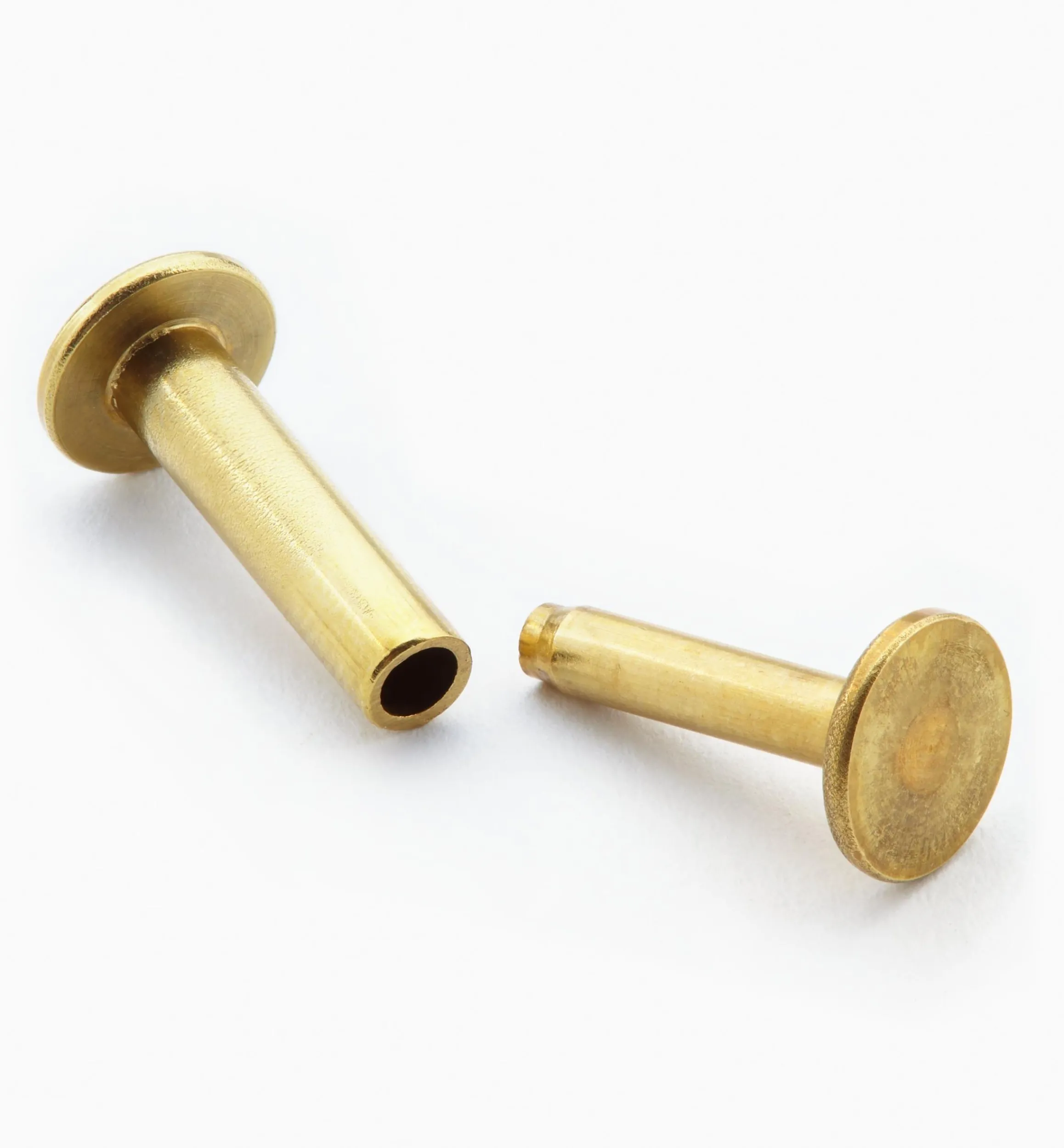 Lee Valley Fasteners>Brass Rivets