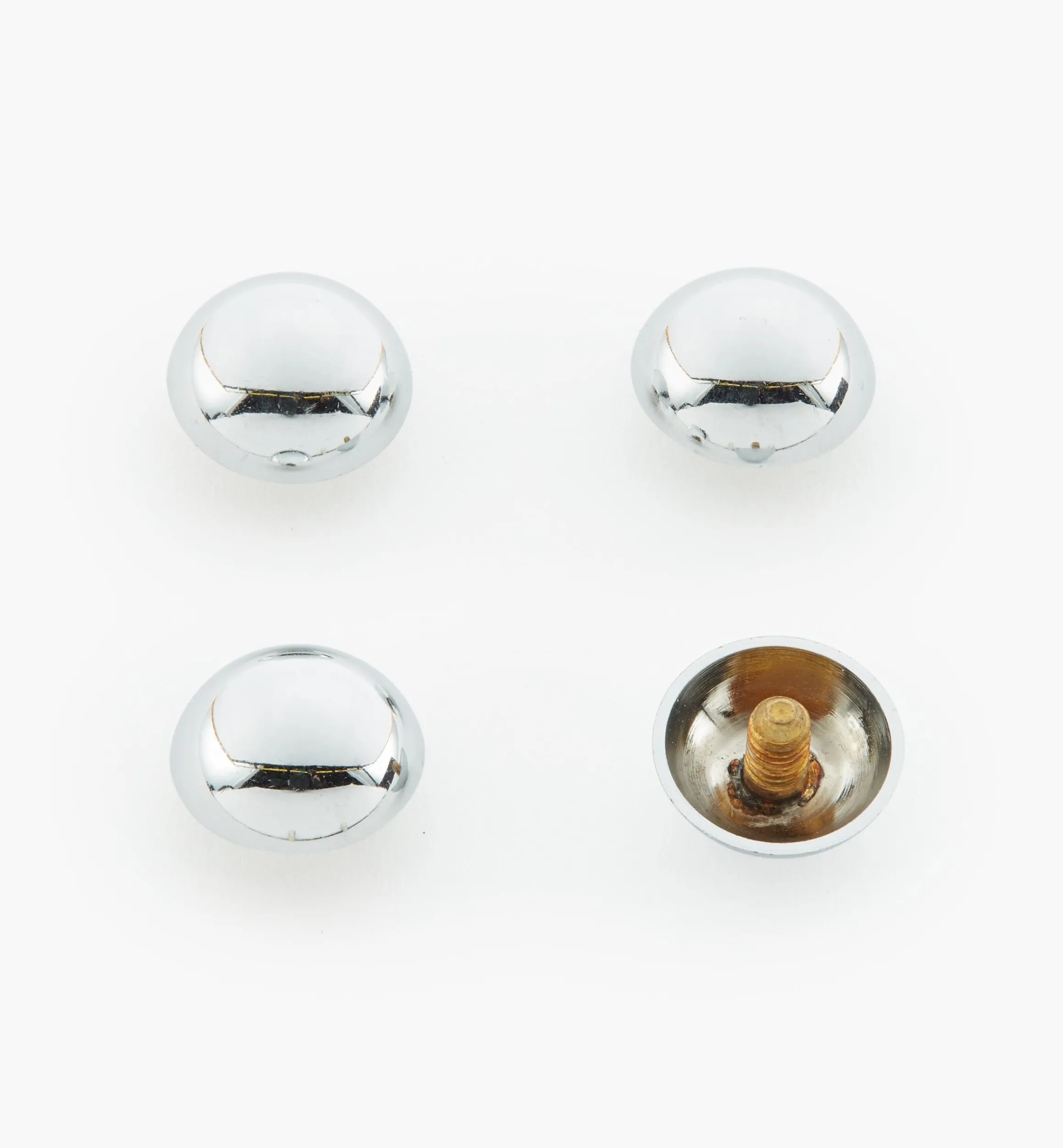 Lee Valley Fasteners>Brass Screw Cover Caps