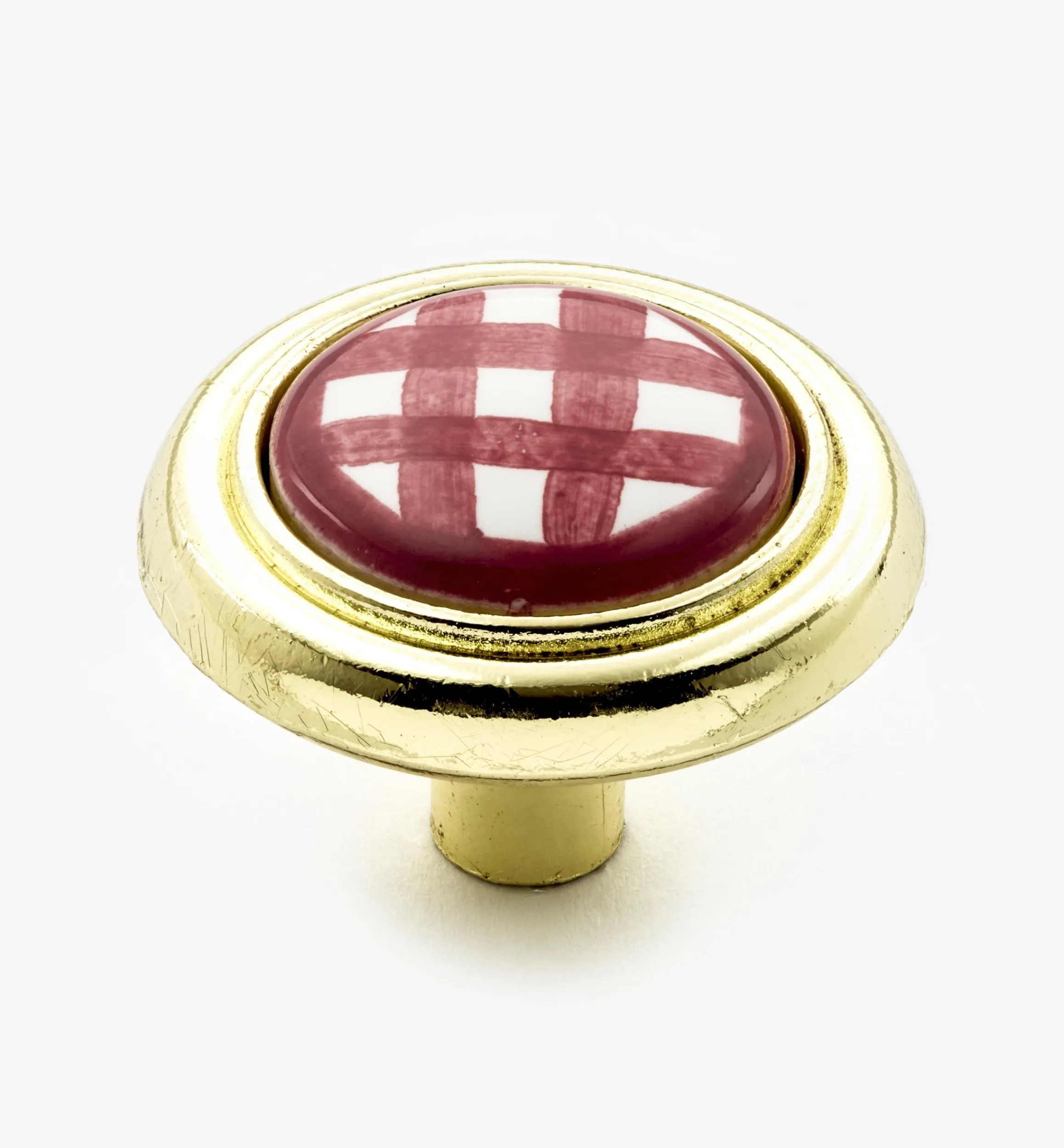 Lee Valley Knobs>Brass/Ceramic Knobs