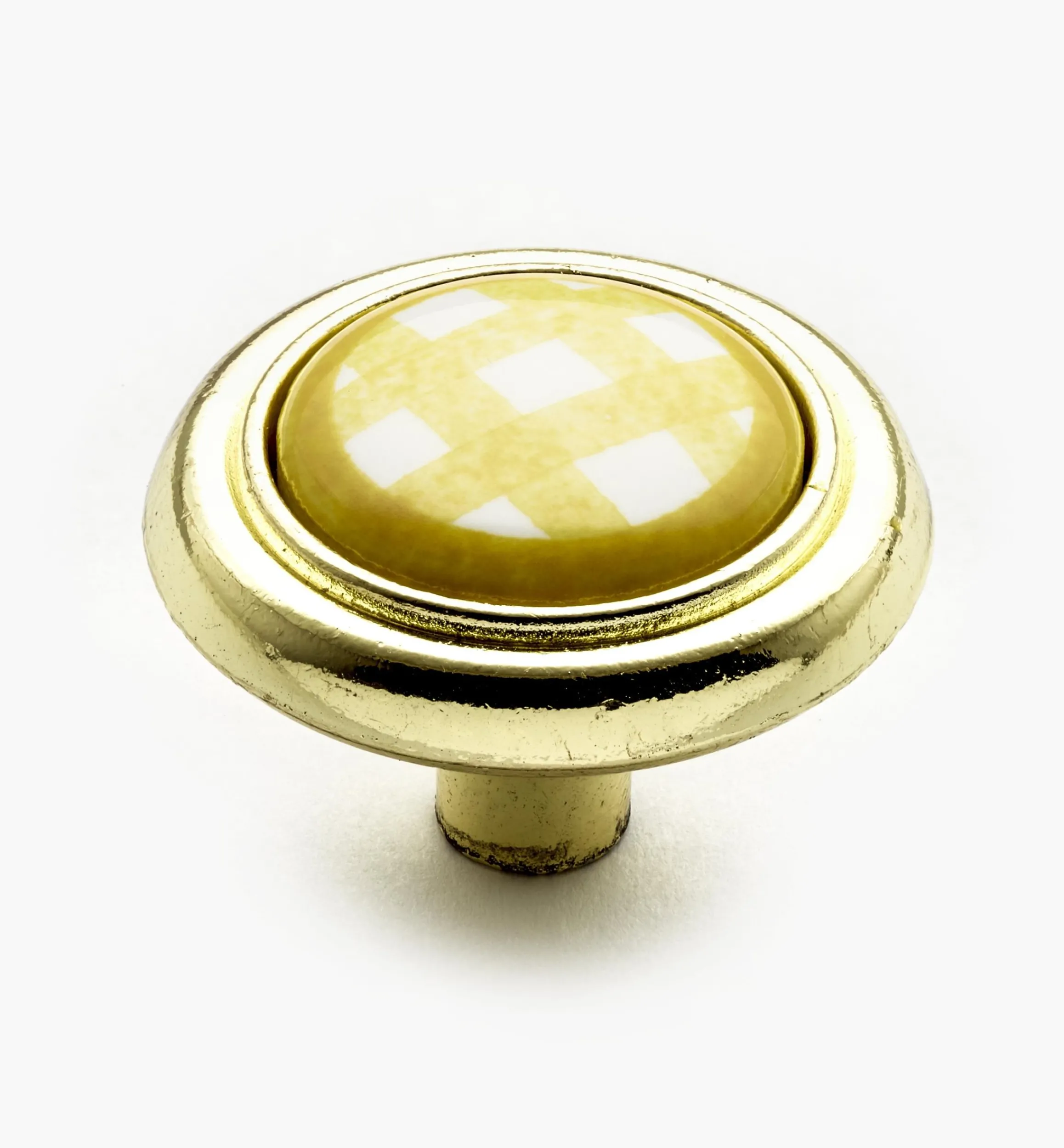 Lee Valley Knobs>Brass/Ceramic Knobs