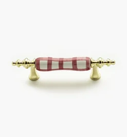 Lee Valley Handles>Brass/Ceramic Ornate Pulls