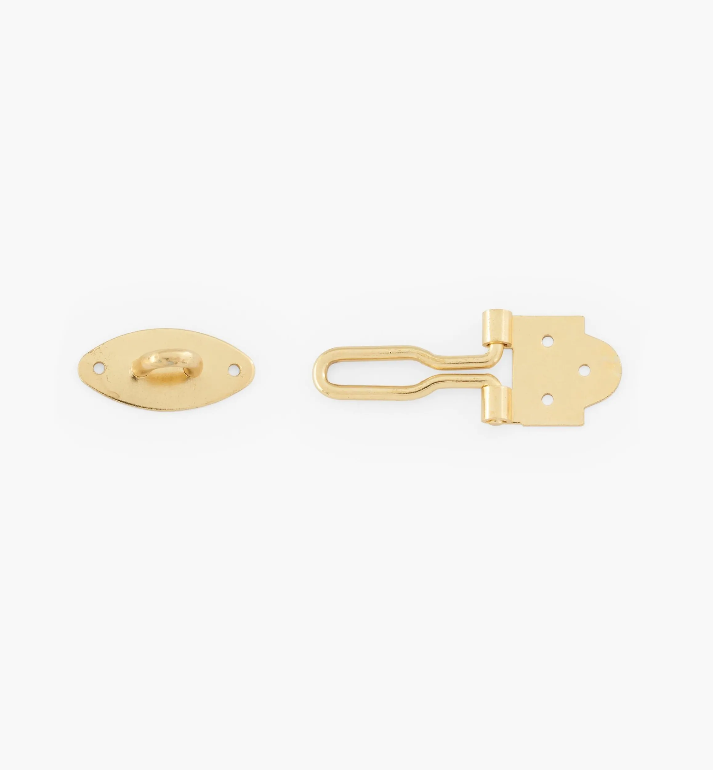 Lee Valley Latches>Brass-Plated Hasp
