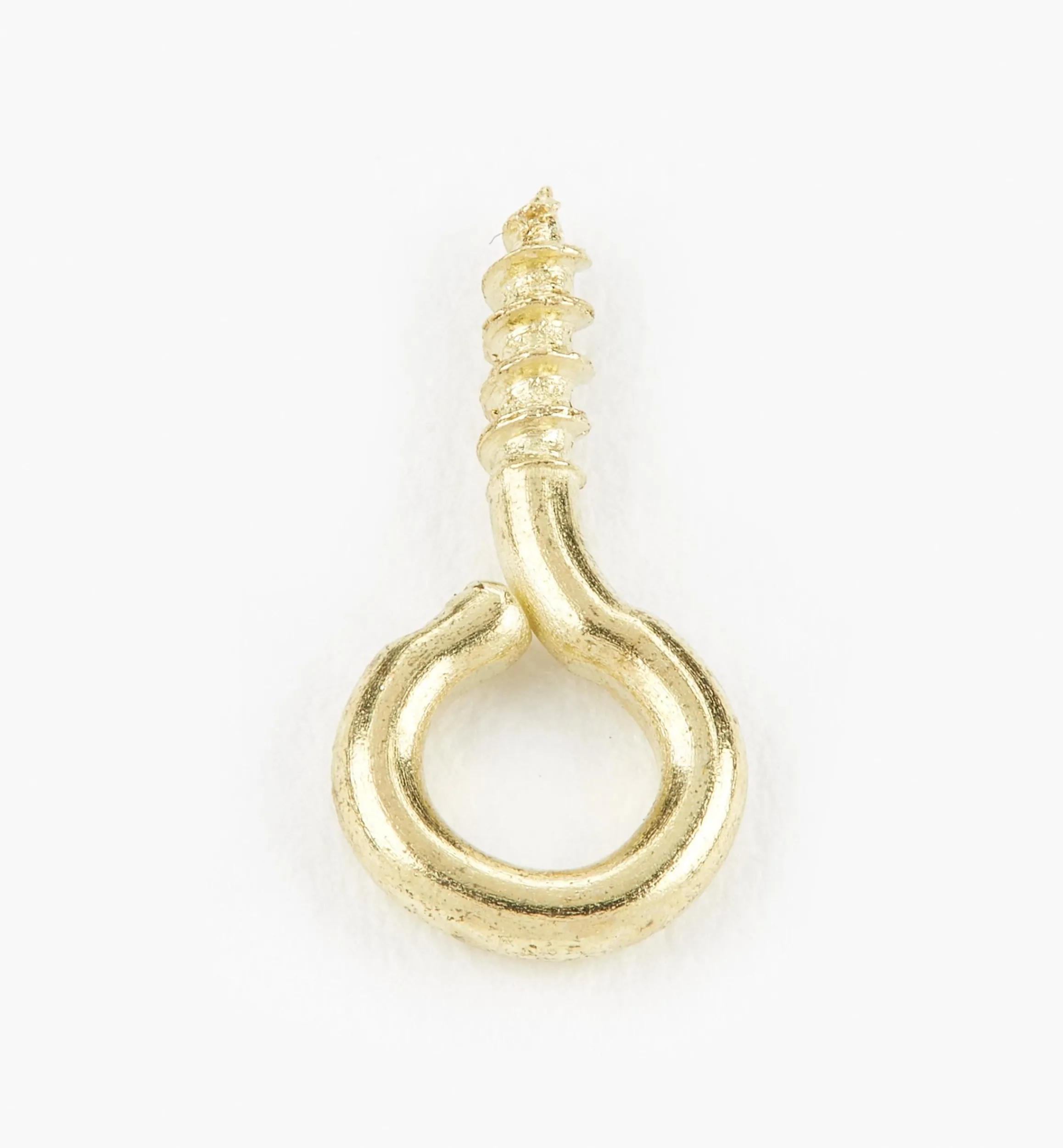 Lee Valley Hooks>Brass-Plated Screw Eyes