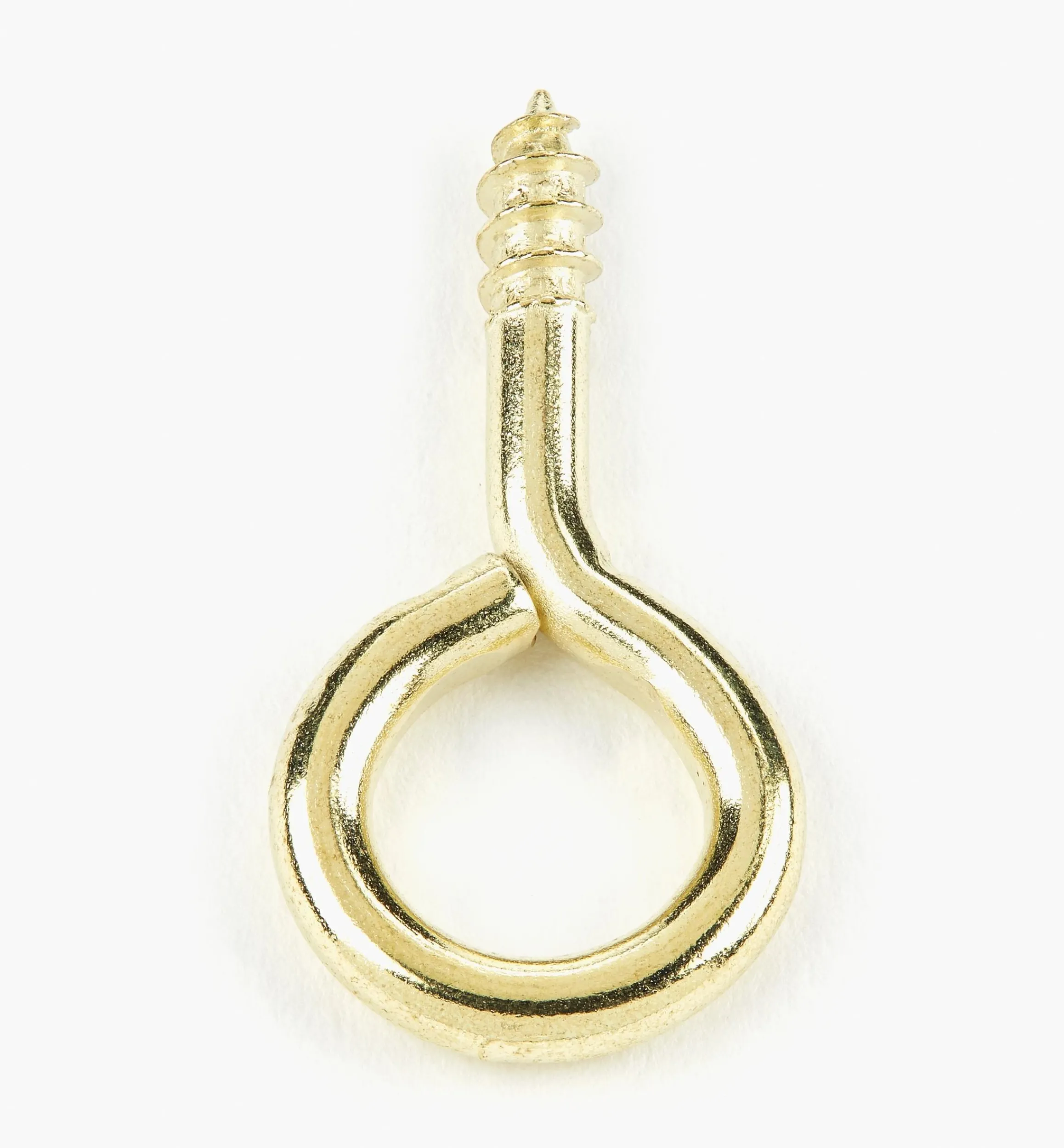 Lee Valley Hooks>Brass-Plated Screw Eyes