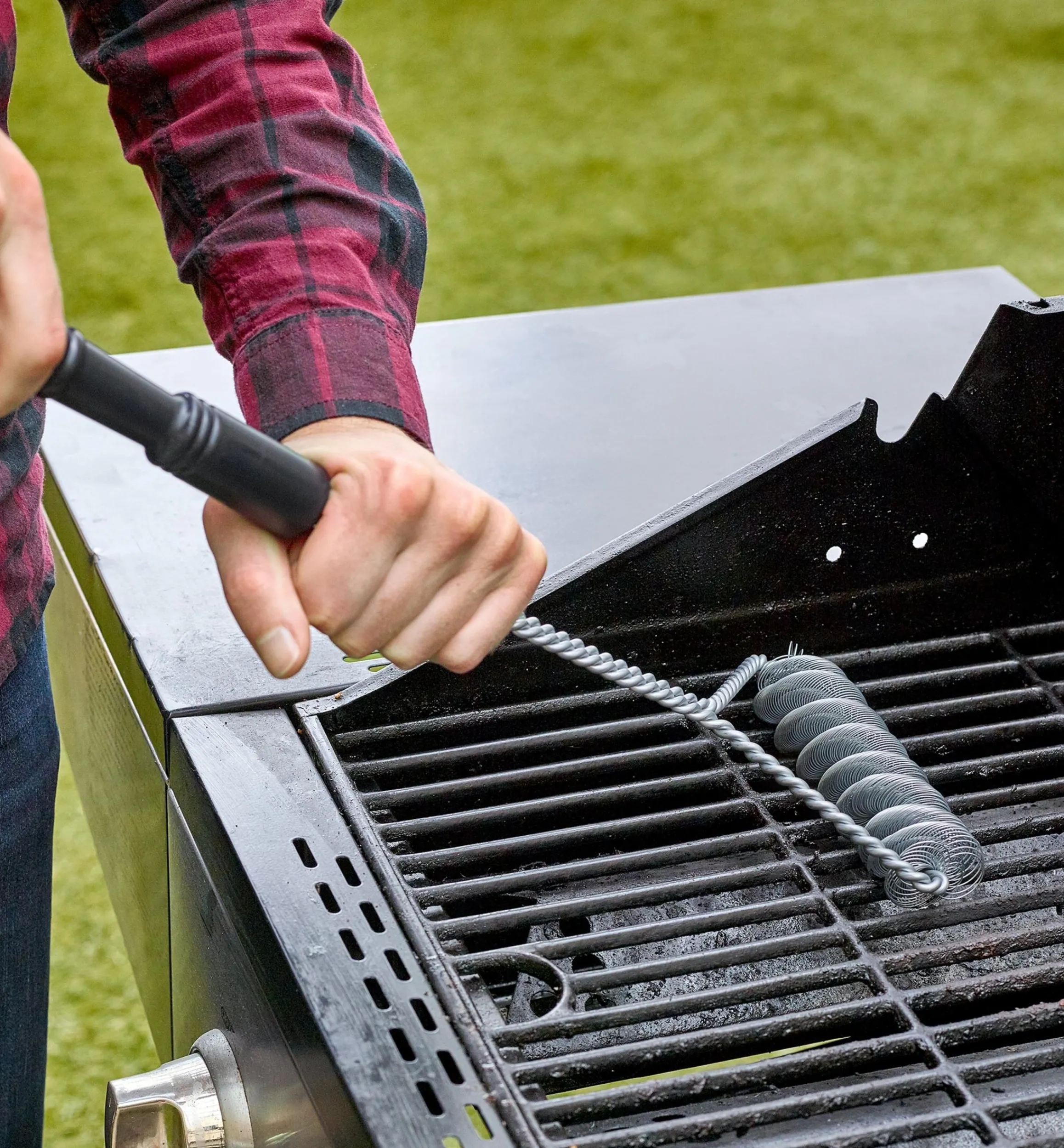 Lee Valley Barbecue>Bristle-Free Barbecue Brush
