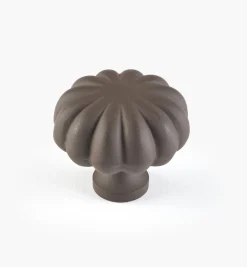 Lee Valley Knobs>Bronzed Melon Knob