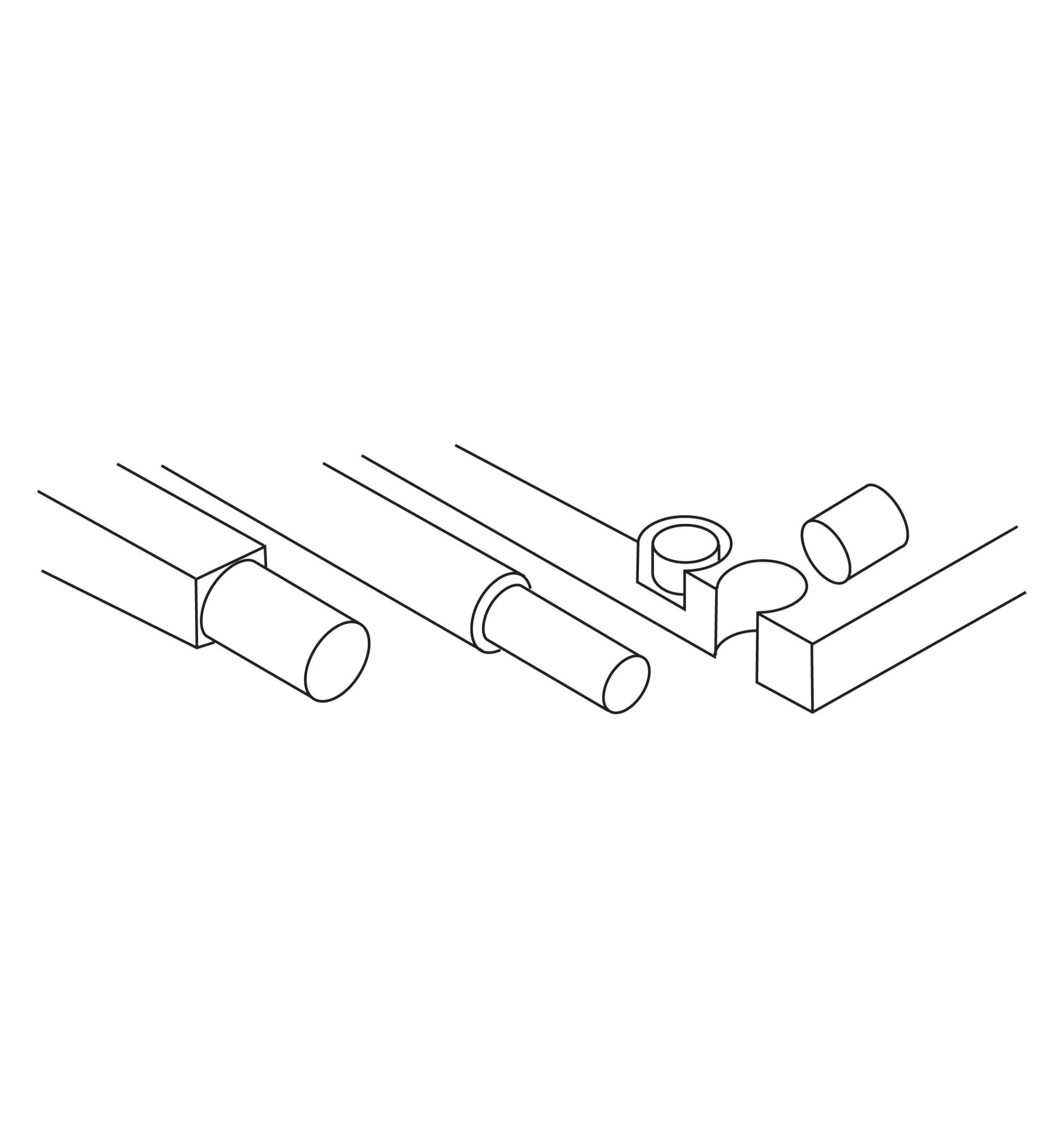 Lee Valley Hand Tools>Carbide-Tipped Dowel, Plug & Tenon Cutters