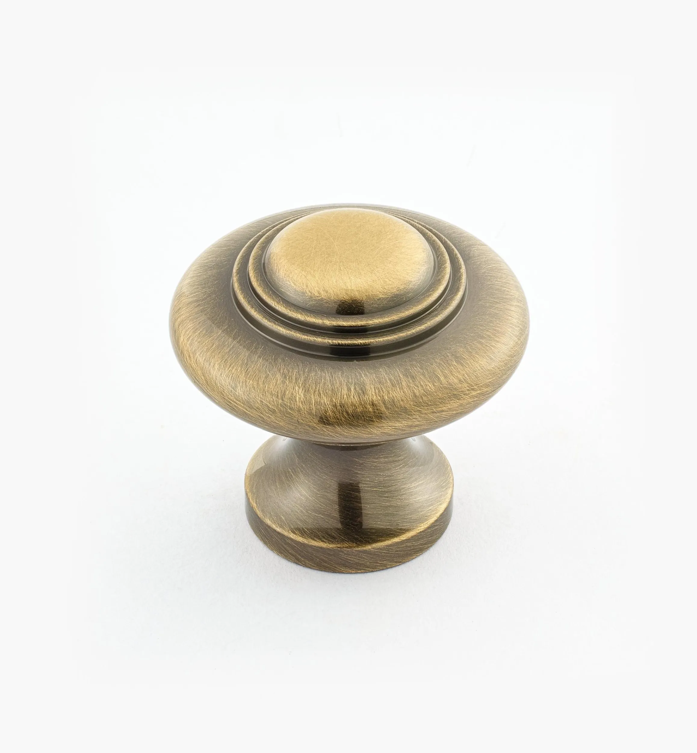 Lee Valley Knobs>Cast Brass Ring Knob
