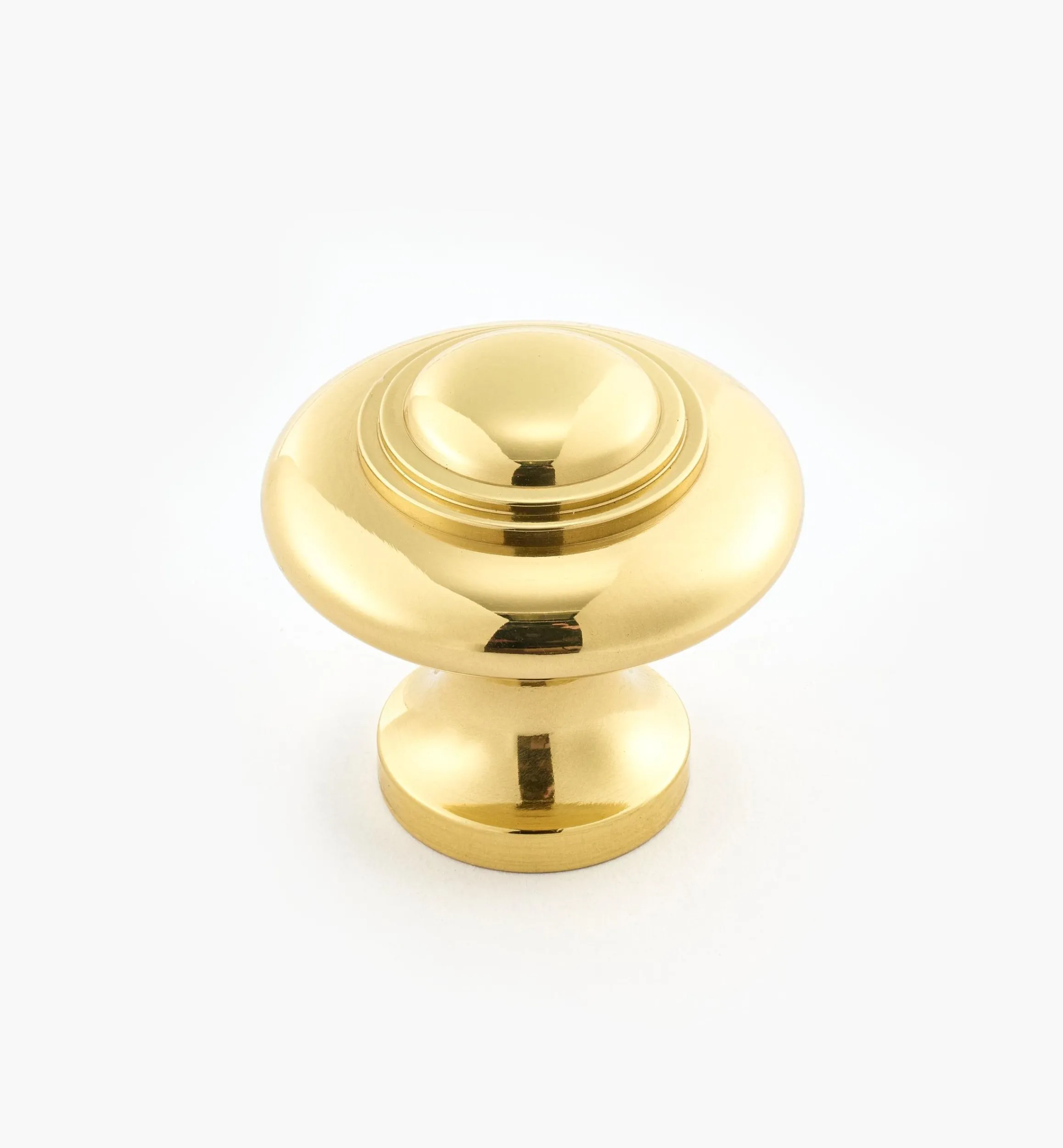 Lee Valley Knobs>Cast Brass Ring Knob