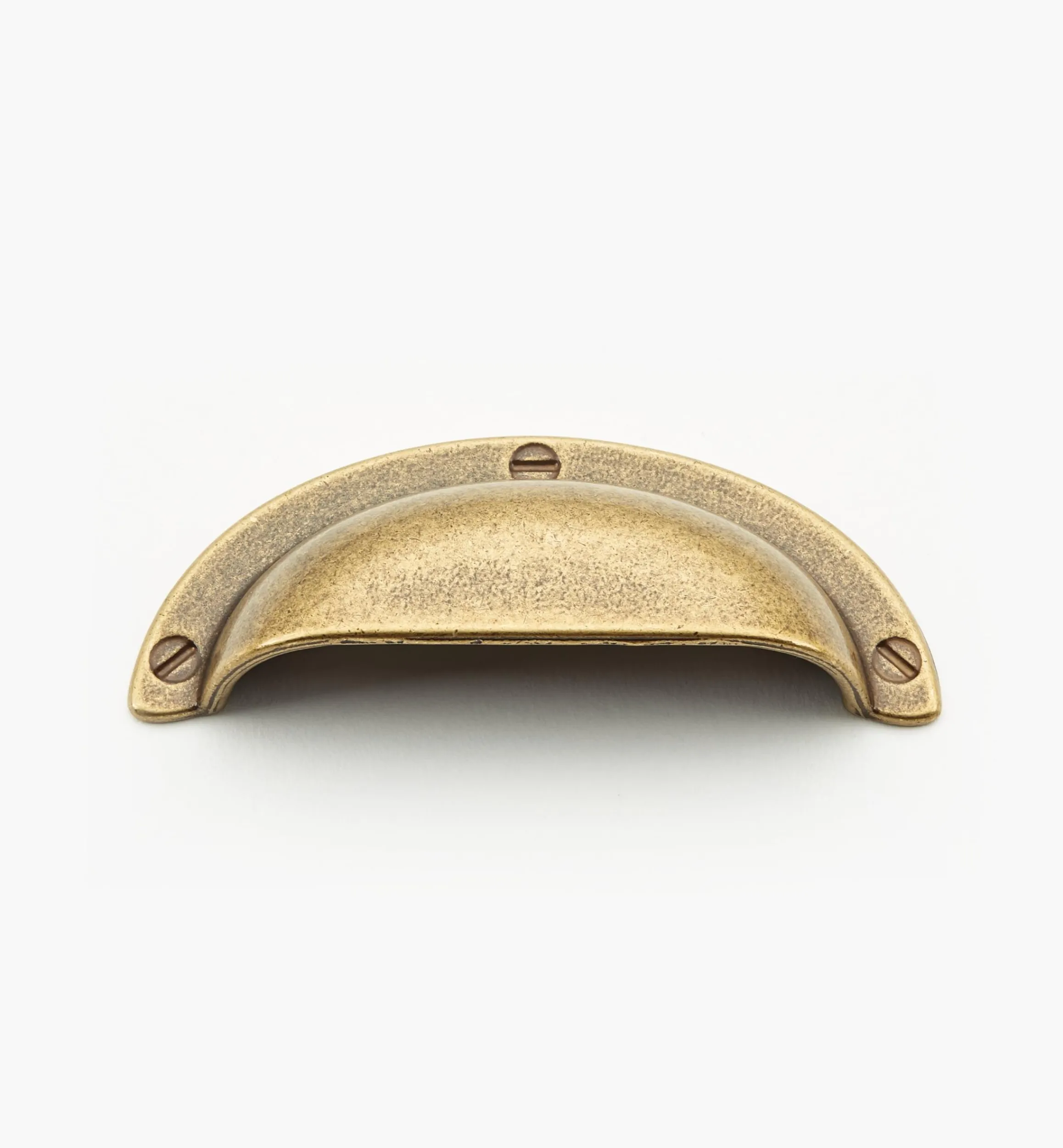 Lee Valley Pulls>Cast Brass Shell Pulls