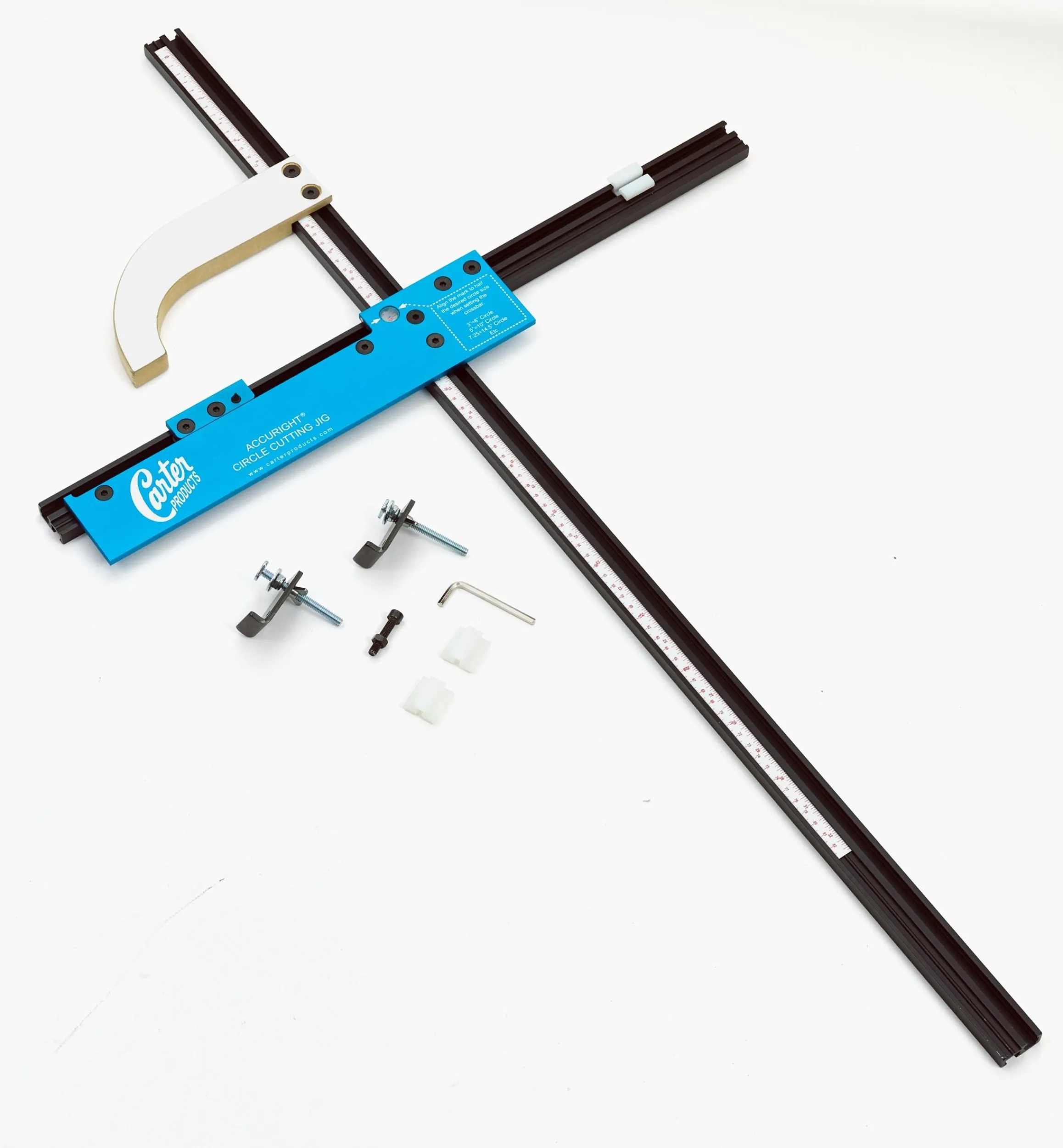 Lee Valley Jigs, Guides & Fixtures>Circle-Cutting Jig With Support