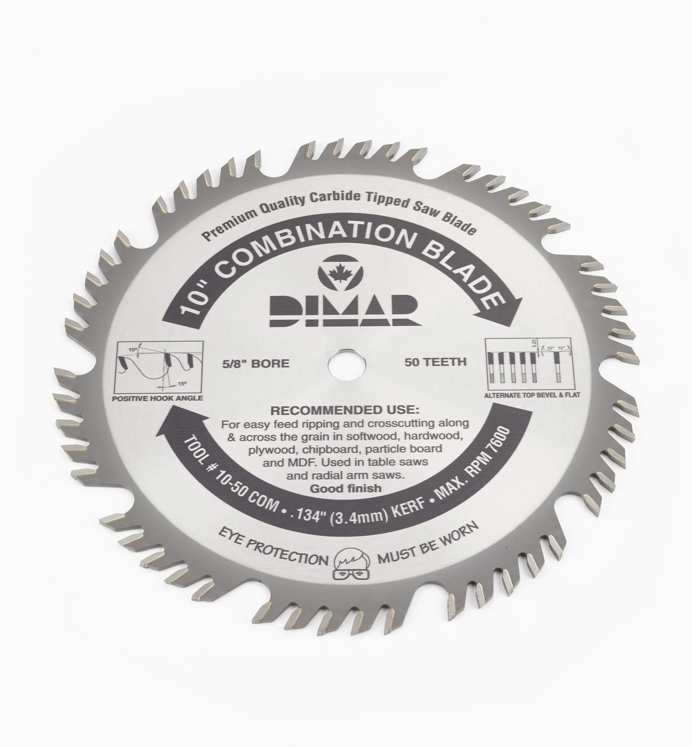 Lee Valley Power Tool Accessories>Combination Blades